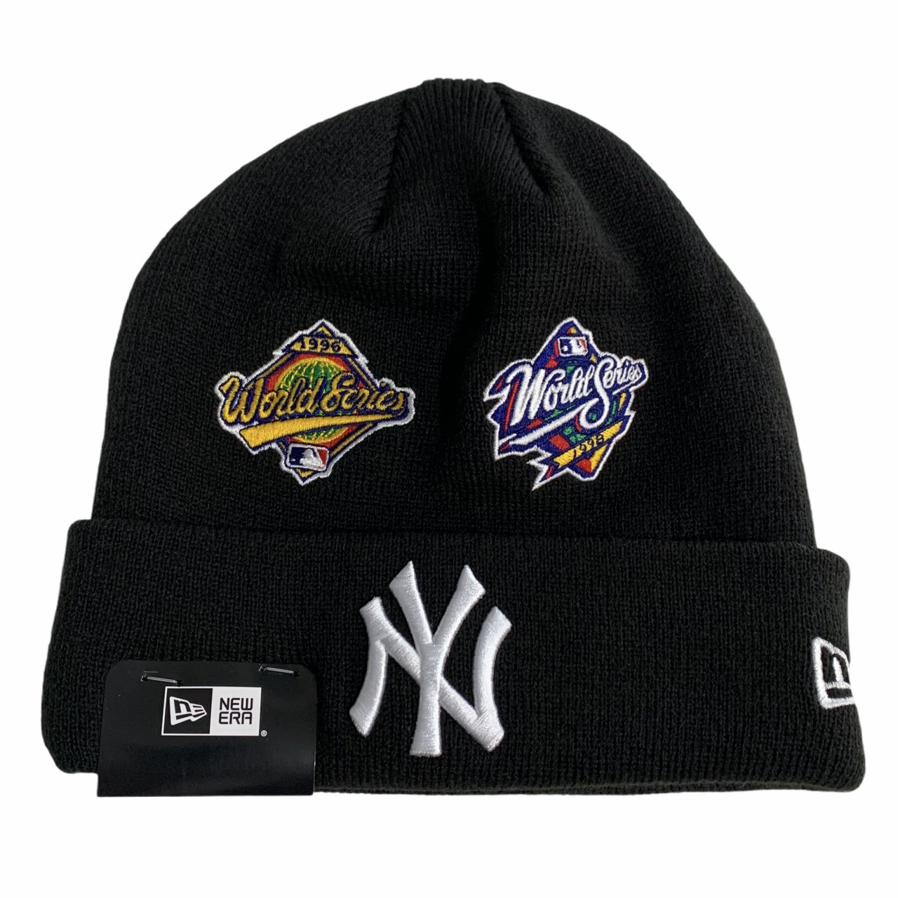 新品 NEW ERA ニューエラ ニューヨークヤンキース ニット帽 ブラック-