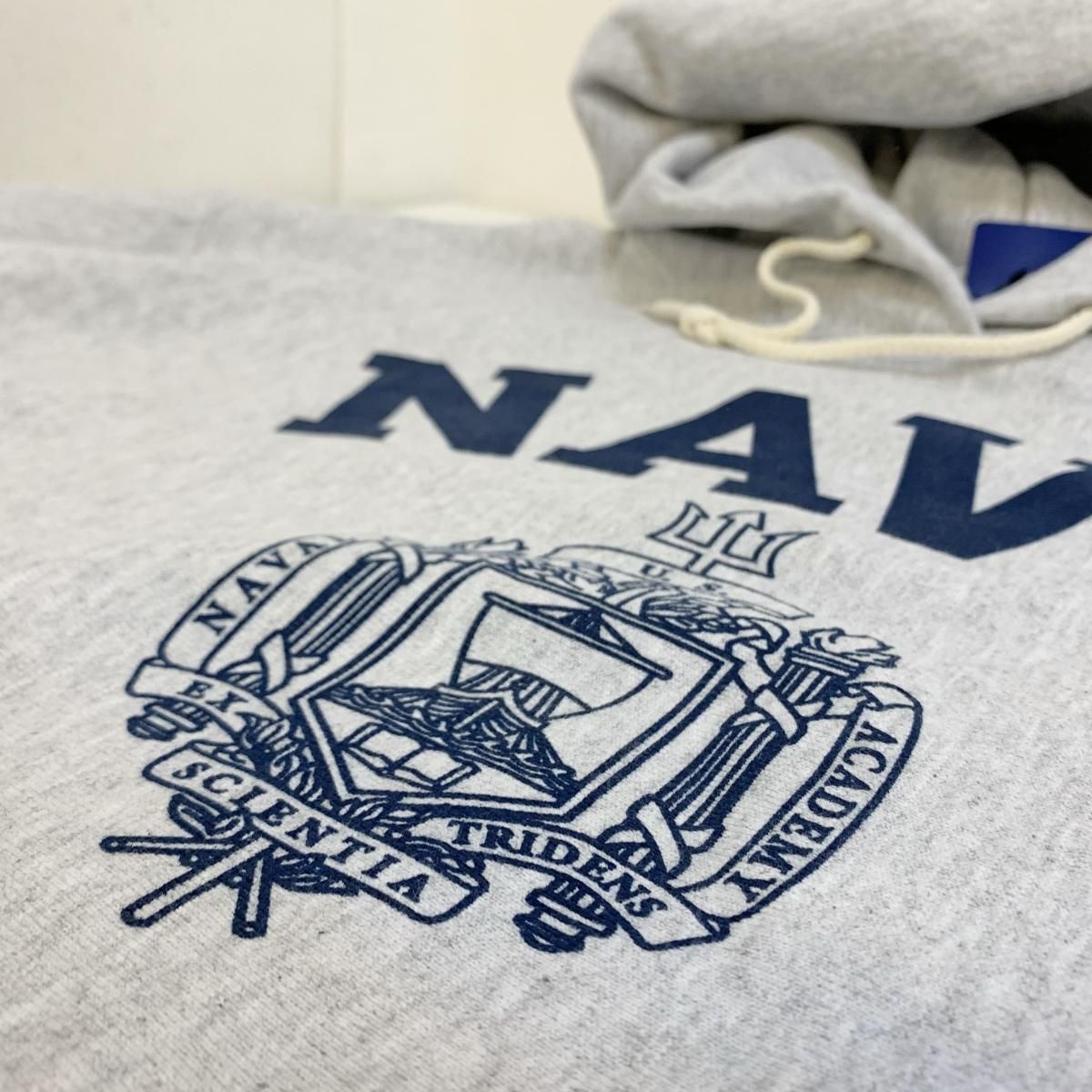 猿助 チャンピオン リバースウィーブ US NAVY USNA パーカー 新品 US企画 Champion 