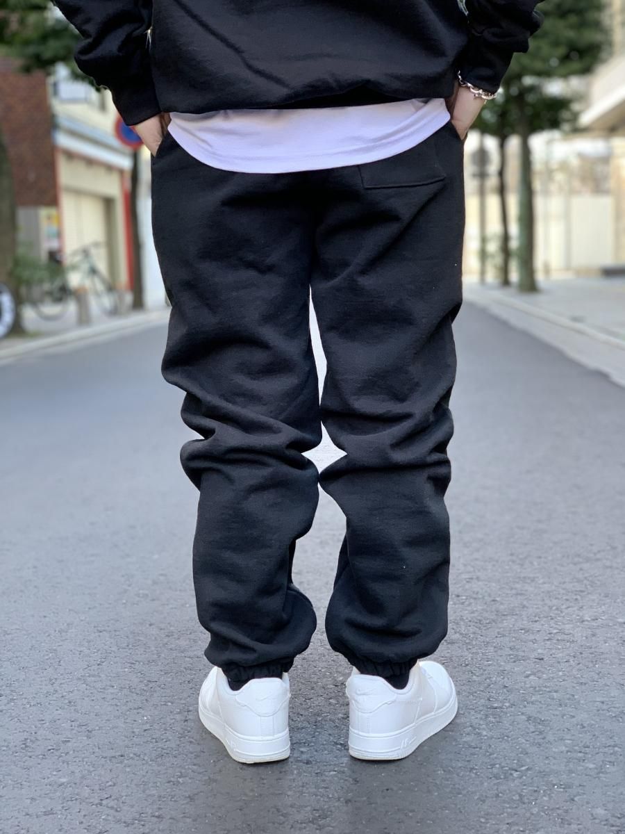 新品 USA製 LOS ANGELES APPAREL 14oz Sweat Pants (BLACK