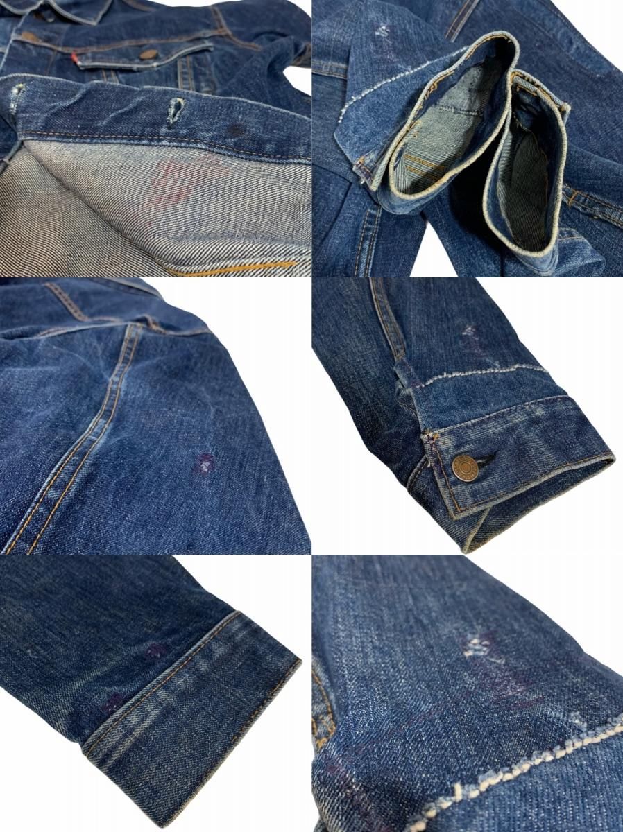 USA製 60s~70s Levi's 70505-0217 Denim Jacket 紺 46 Levis 4th USA製 60s~70s Levi's 70505-0217 Denim Jacket 紺 46 Levis 4th