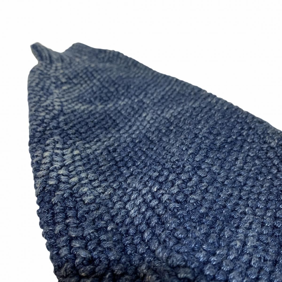 INVERALLAN 3A Indigo Cotton Knit Cardigan 青紺 L インバー