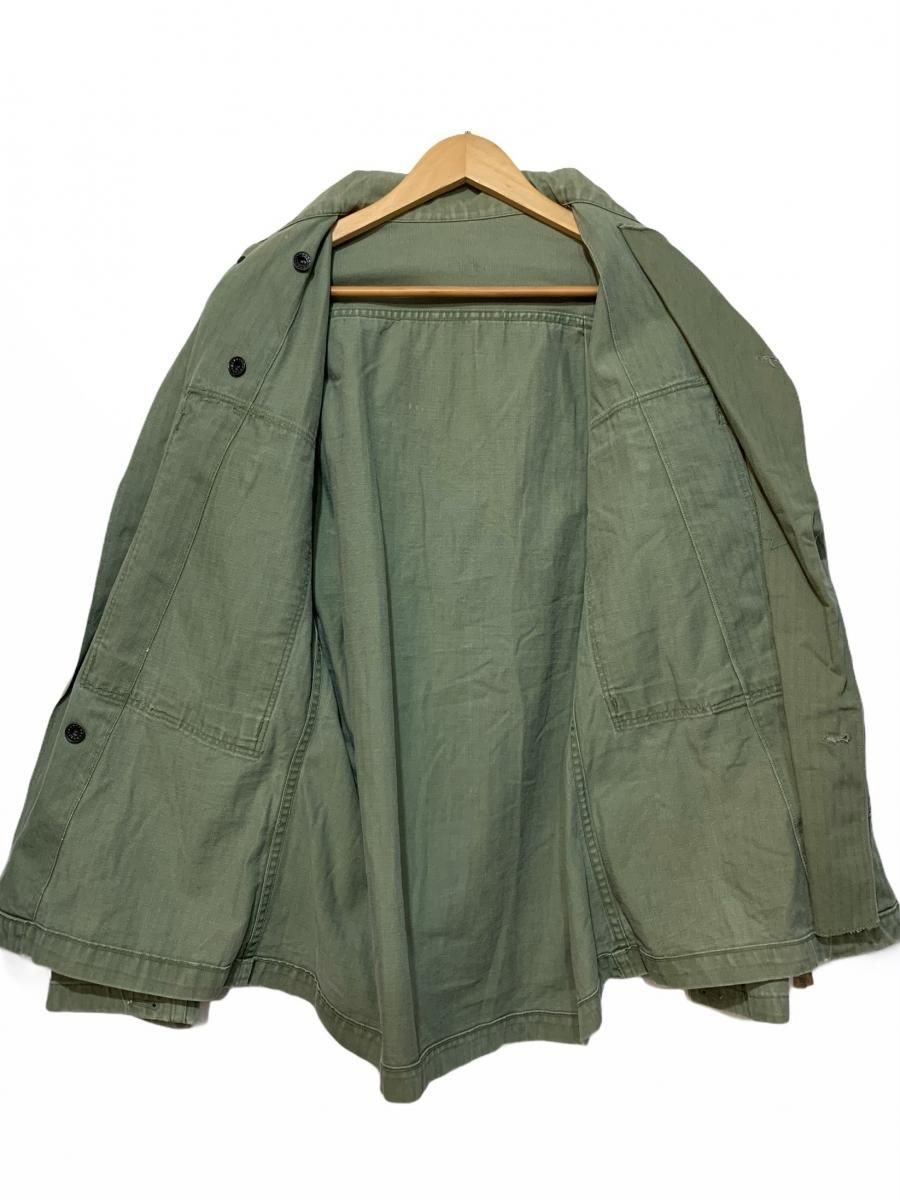 40s US ARMY M-43 HBT Jacket オリーブ 38R 米軍実物 M43 ヘリンボーン