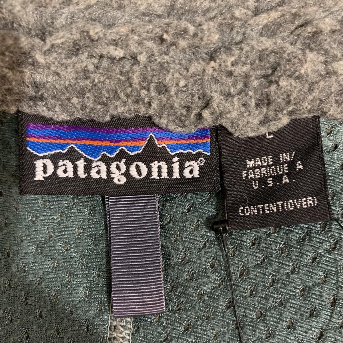 USA製 01年 patagonia Classic Retro Cardigan チャコールヘザー USA製 01年 patagonia Classic Retro Cardigan チャコールヘザー