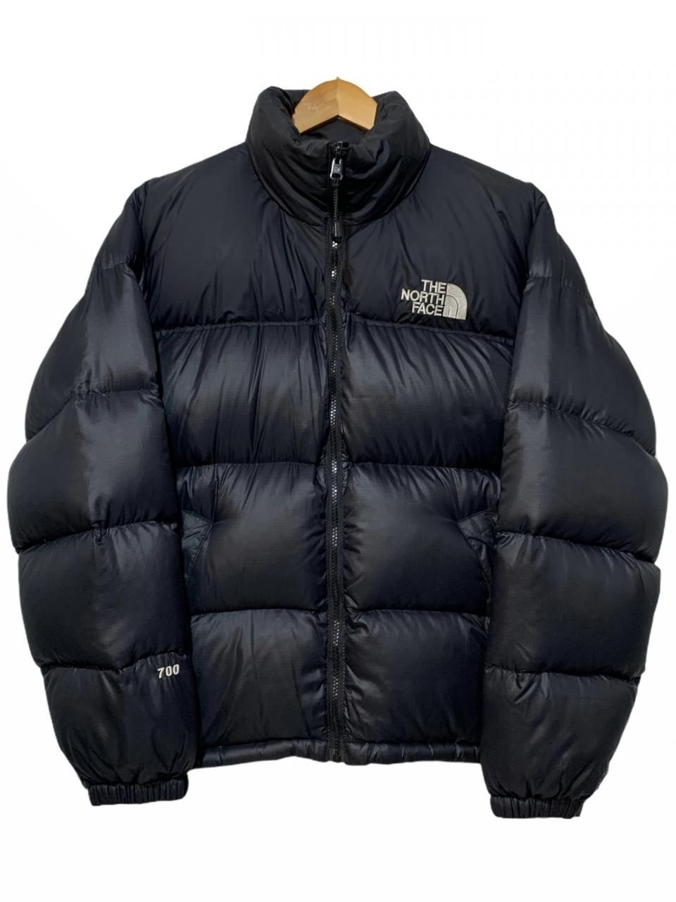 90s THE NORTH FACE Nuptse Jacket 黒 S ノースフェイス ヌプシ 