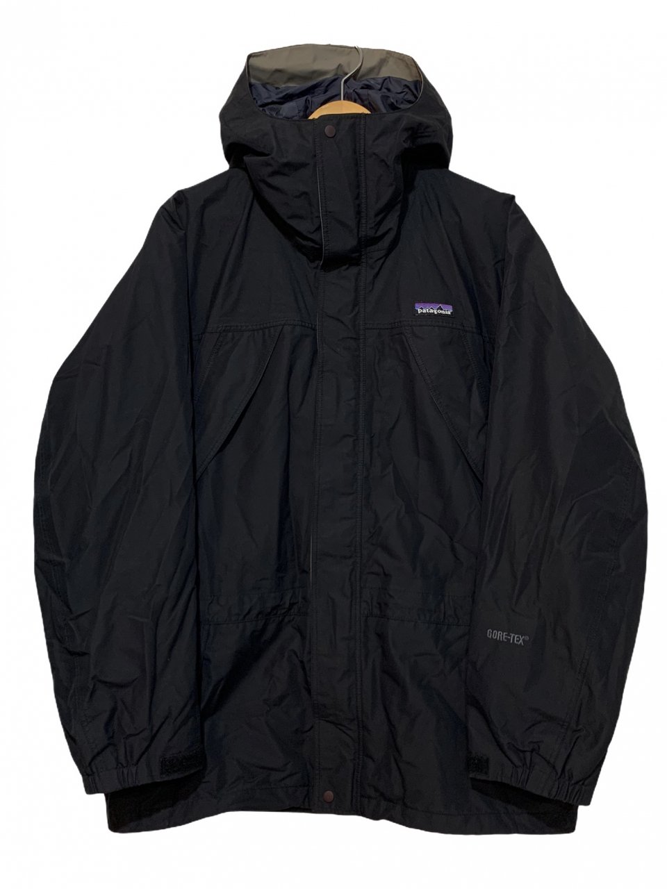03年製 patagonia Storm Jacket 黒 S 00s パタゴニア ストーム