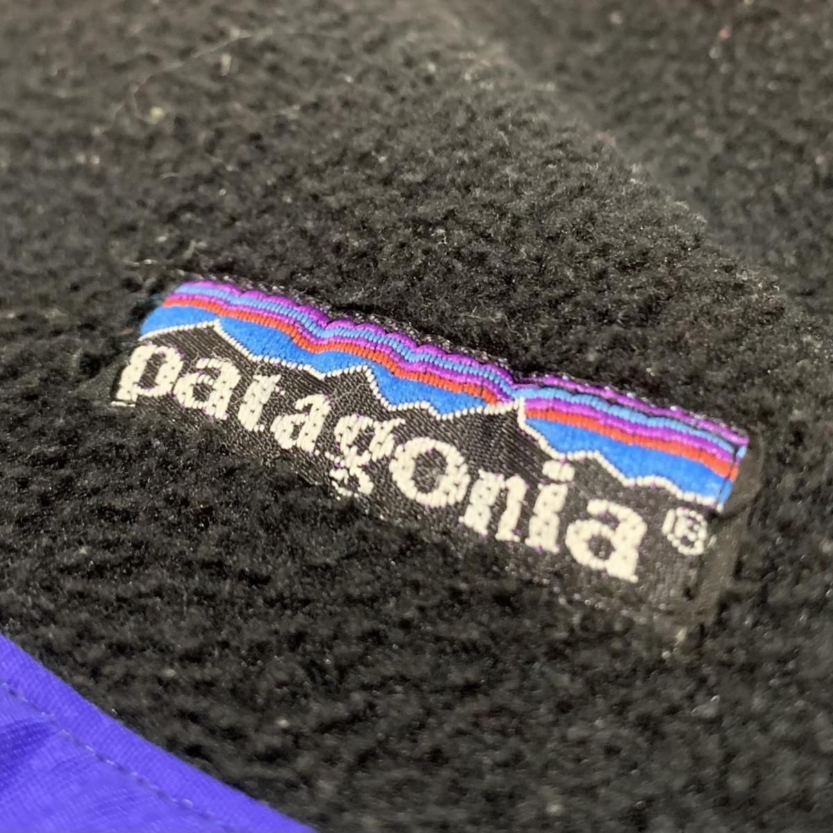 カナダ製 80s~90s patagonia Synchilla Snap-T Pullover 黒 L R カナダ製 80s~90s patagonia Synchilla Snap-T Pullover 黒 L R