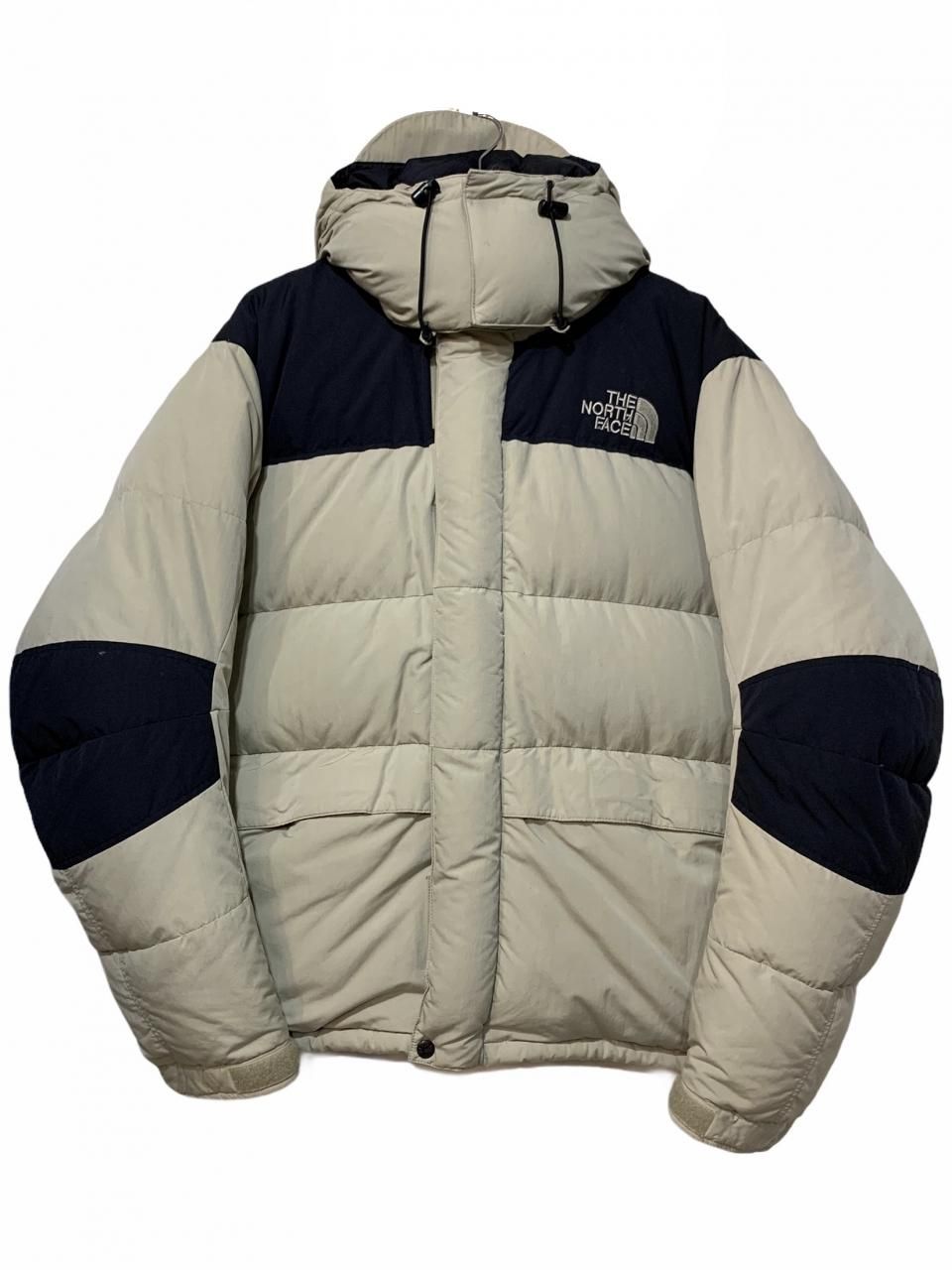 90s THE NORTH FACE Baffin Jacket クリーム黒 L ノースフェイス ...