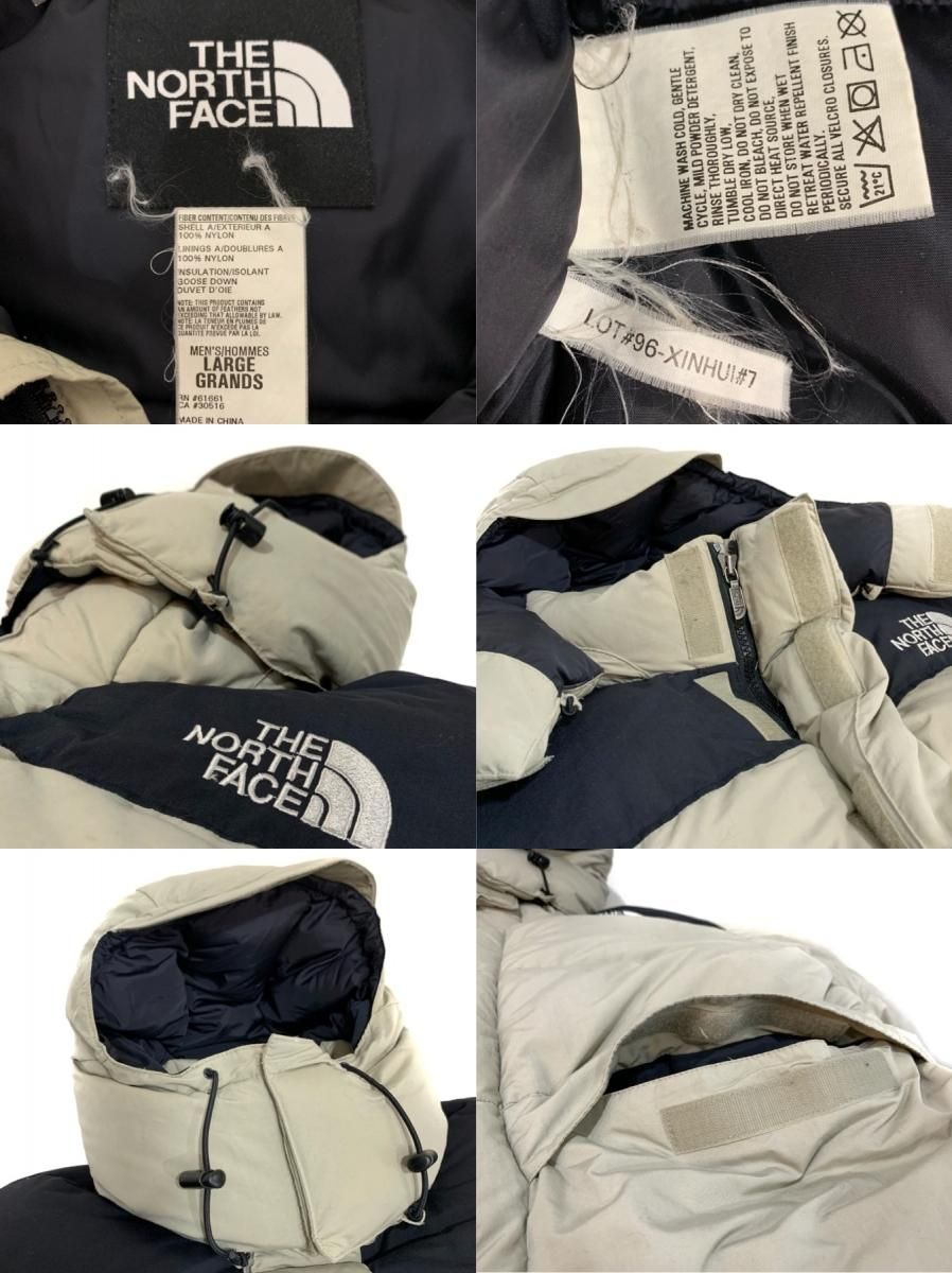 90s THE NORTH FACE Baffin Jacket クリーム黒 L ノースフェイス 90s THE NORTH FACE Baffin Jacket クリーム黒 L ノースフェイス