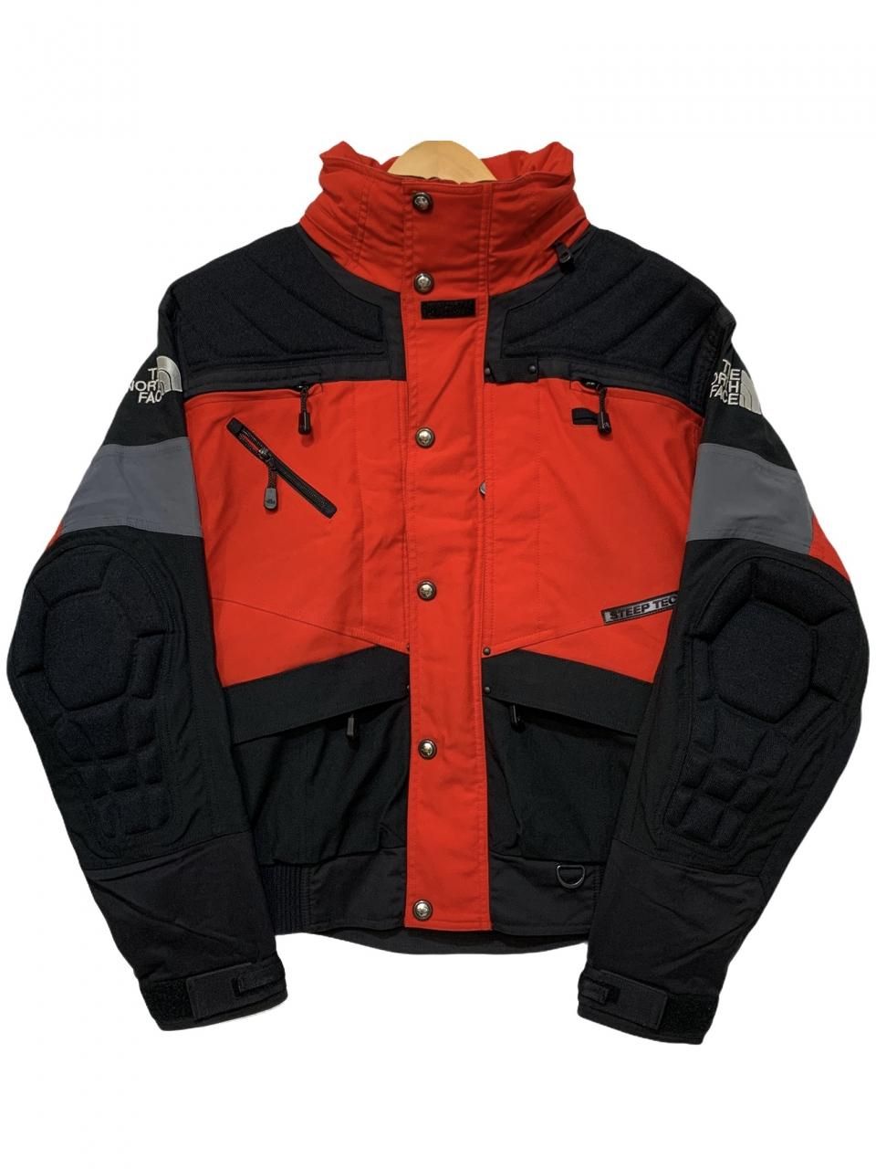 01年製 THE NORTH FACE STEEP TECH Apogee Jacket 赤黒 L 00s ノース 01年製 THE NORTH FACE STEEP TECH Apogee Jacket 赤黒 L 00s ノース