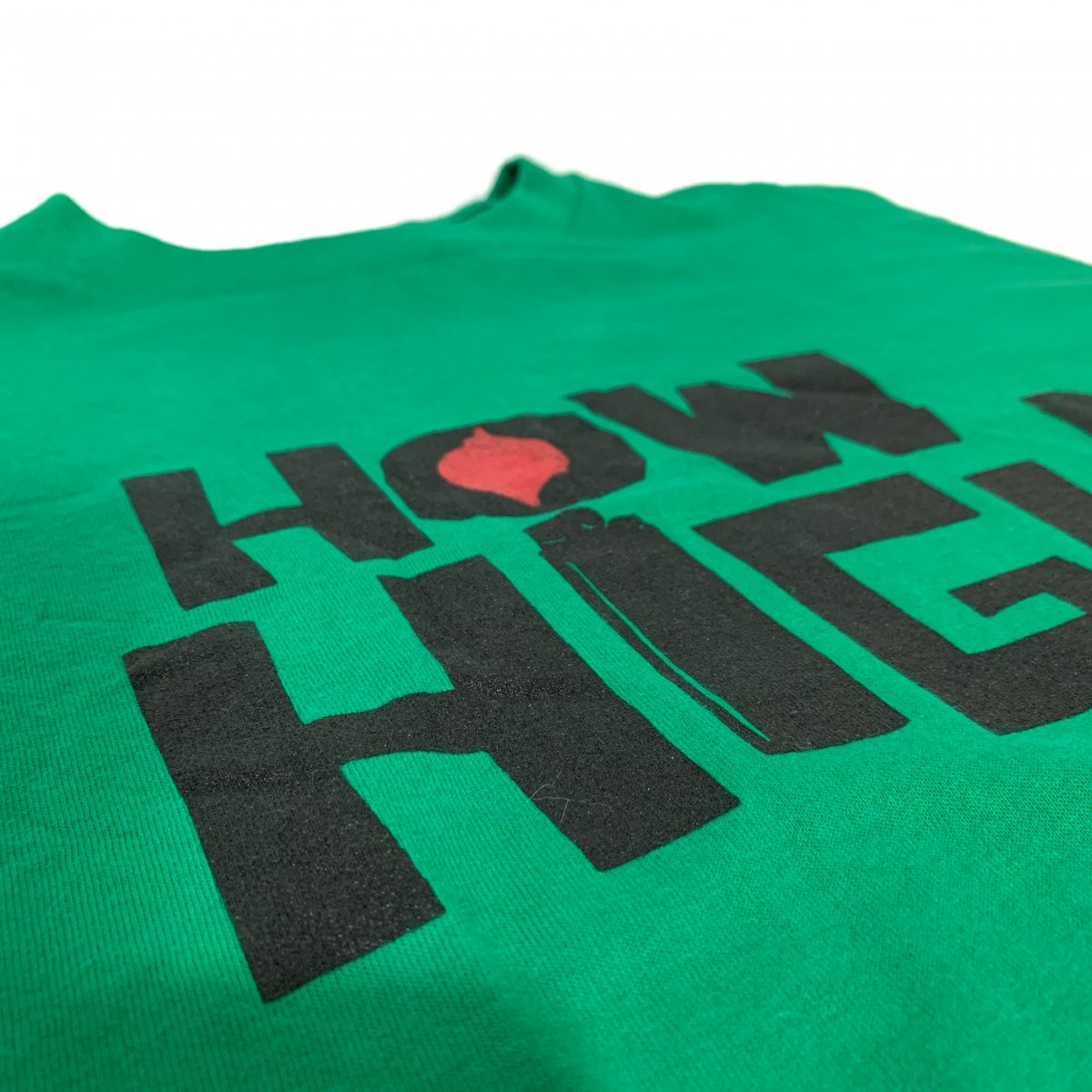 USA製 01年 HOW HIGH S/S Tee 緑 XL ビーバッドボーイズ 半袖 Tシャツ ...