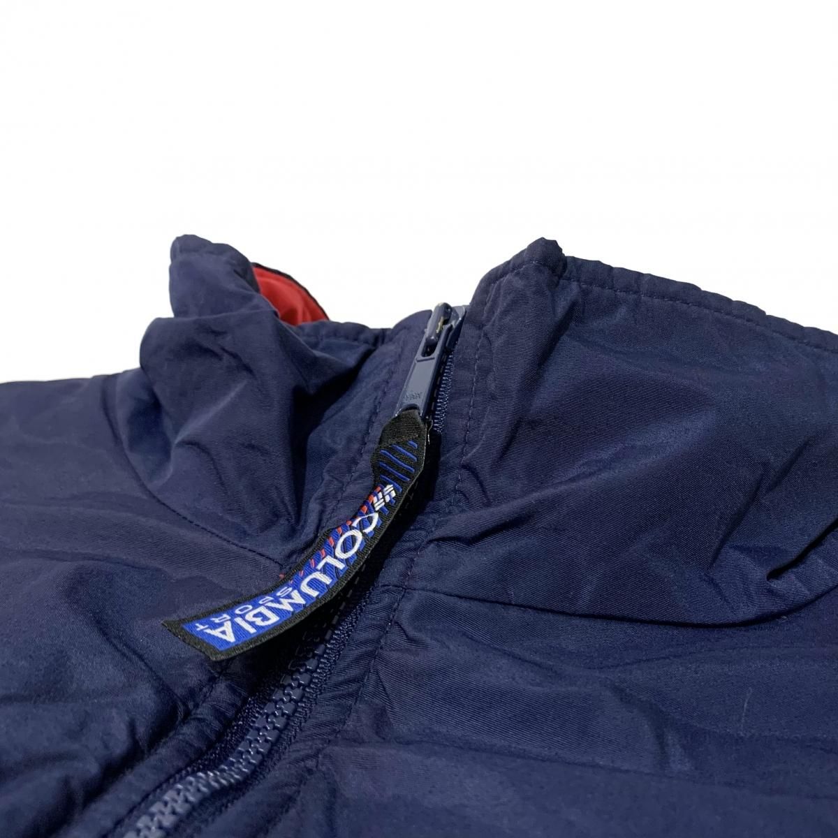 97年製 Columbia Sportswear Padding Nylon Jacket 紺黒 L 90s 97年製 Columbia Sportswear Padding Nylon Jacket 紺黒 L 90s
