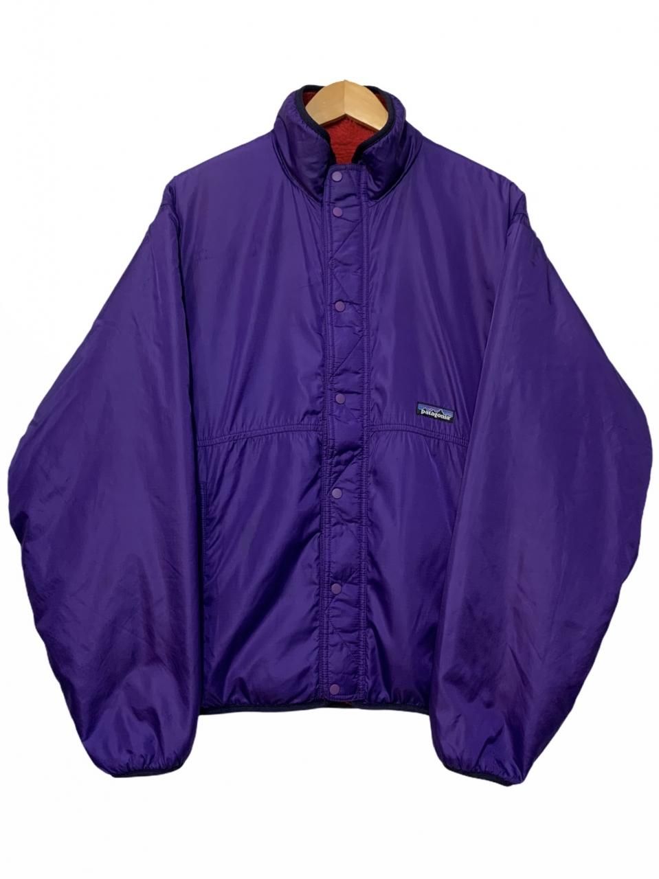 USA製 年 patagonia Glissade Cardigan "Phoenix Red × Deep Purple