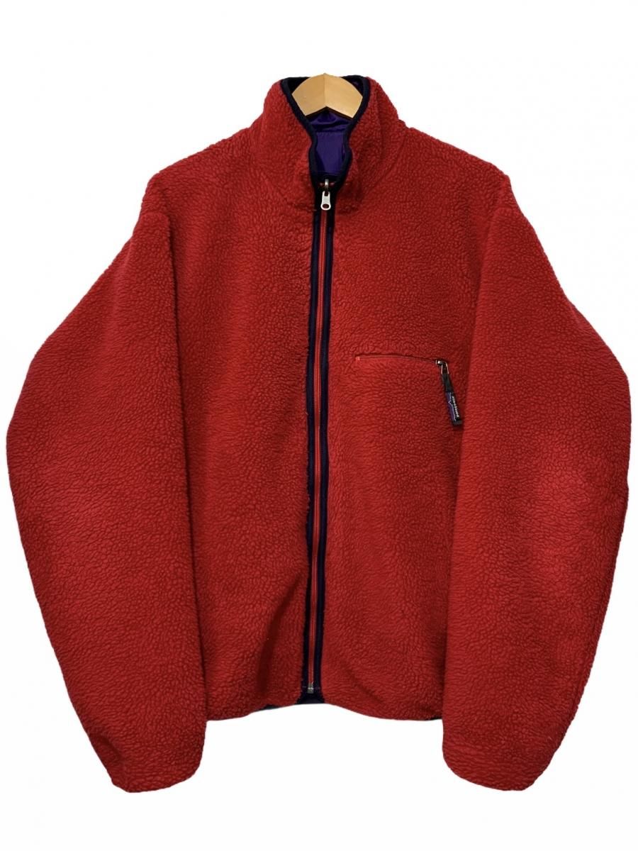 USA製 97年 patagonia Glissade Cardigan "Phoenix Red × Deep Purple