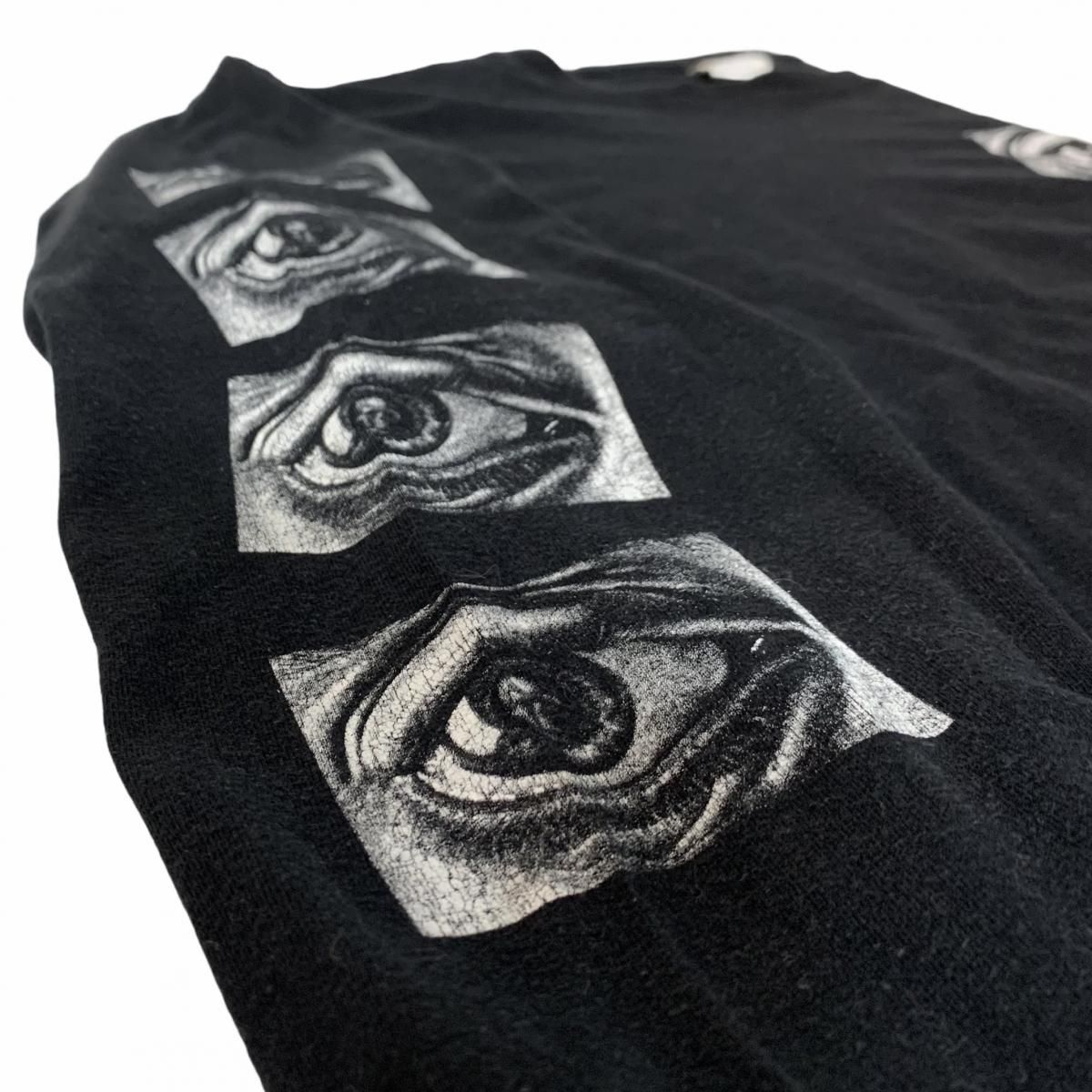17SS SUPREME × M.C ESCHER EYE L/S Tee 黒 XL シュプリーム MC 17SS SUPREME × M.C ESCHER EYE L/S Tee 黒 XL シュプリーム MC