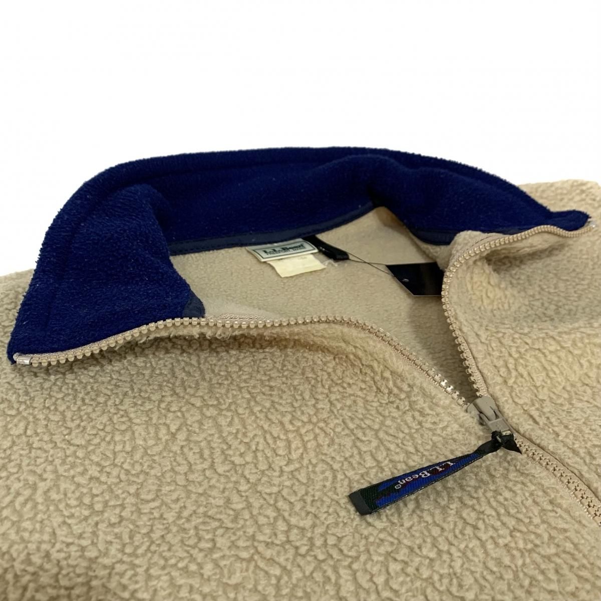 USA製 90s L.L.Bean Half-Zip Pullover Fleece Jacket USA製 90s L.L.Bean Half-Zip Pullover Fleece Jacket