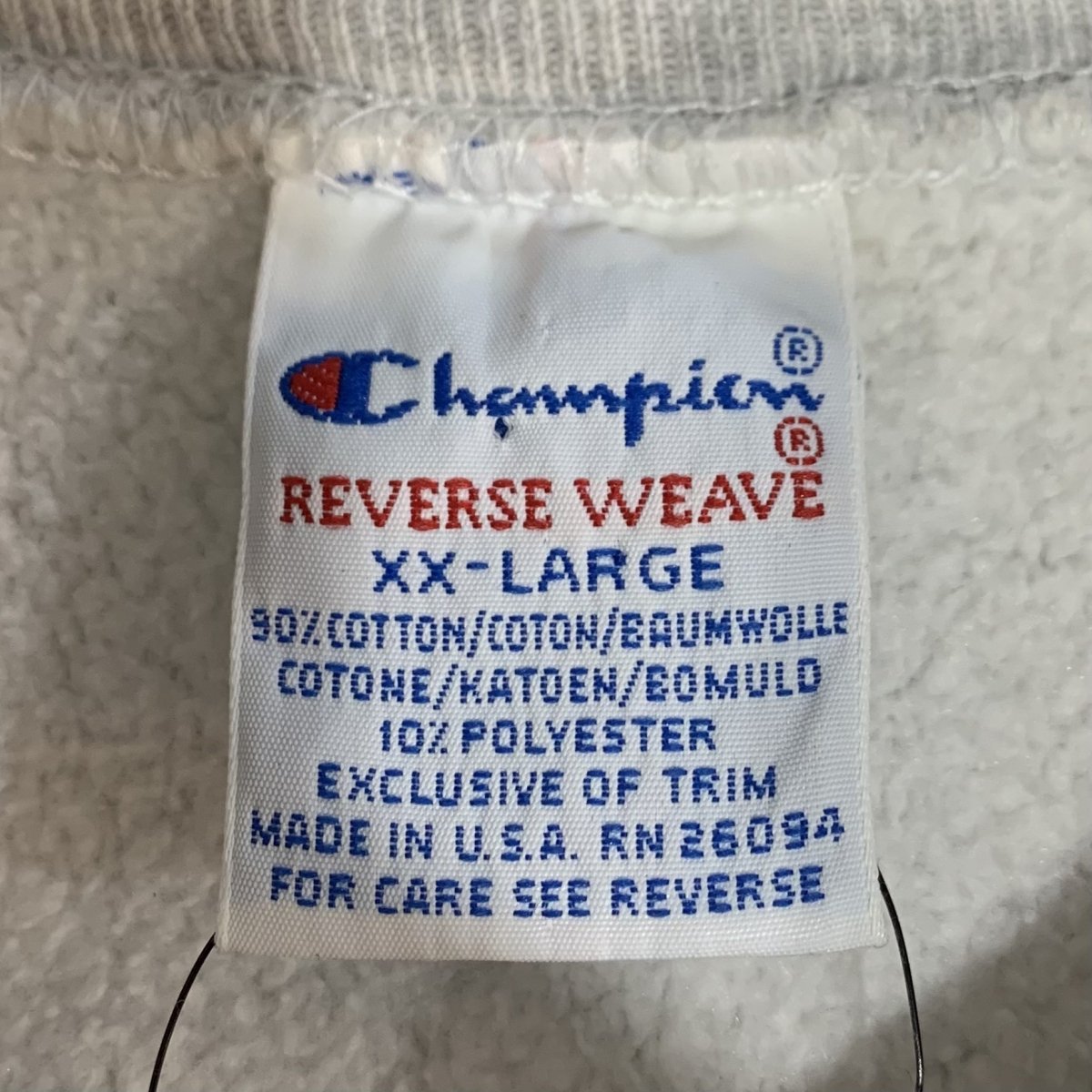 champion REVERSE WEAVE 90s マーケット大学　USA製