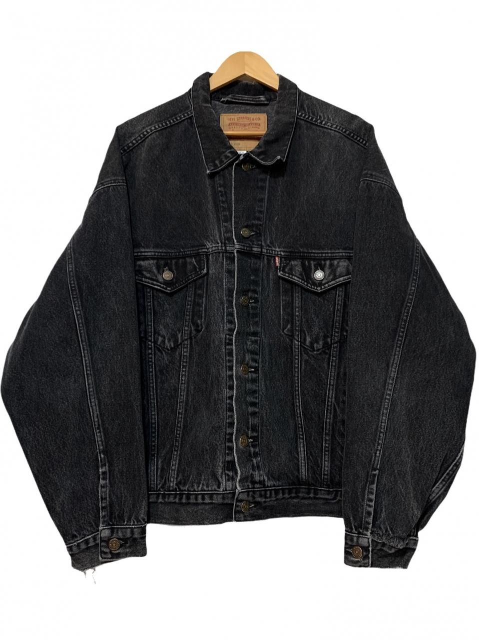 Levi's 70507-4159 Black Denim Jacket 黒 XL Levis リーバイス デニム