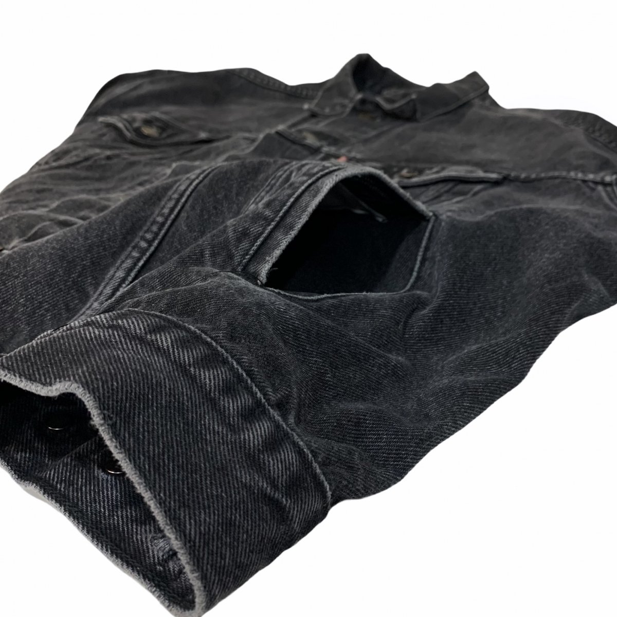 Levi's 70507-4159 Black Denim Jacket 黒 XL Levis リーバイス デニム 