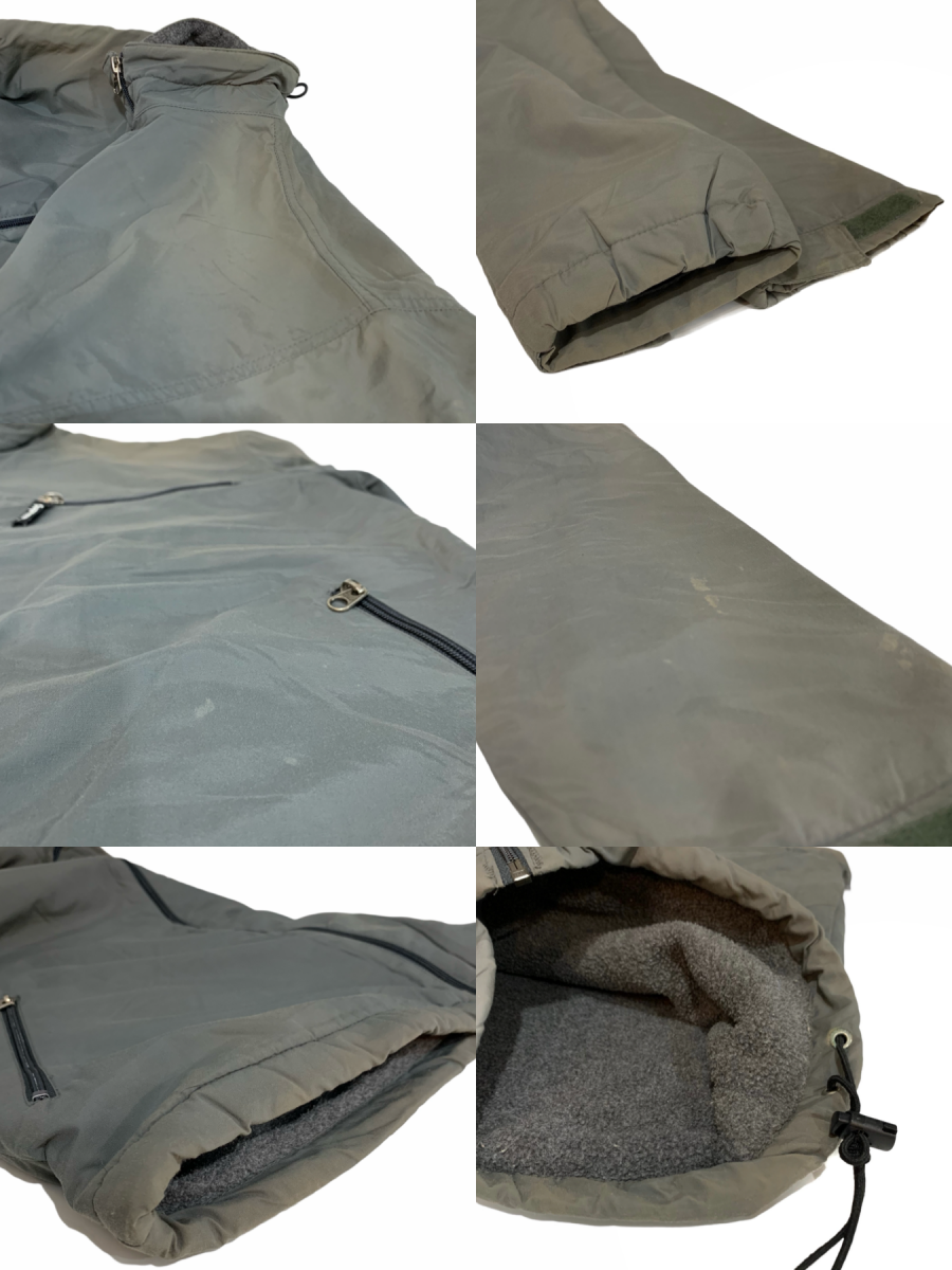 USA製 90s OLD SUPREME Fleece Lined Nylon Jacket 灰 L 初期 USA製 90s OLD SUPREME Fleece Lined Nylon Jacket 灰 L 初期