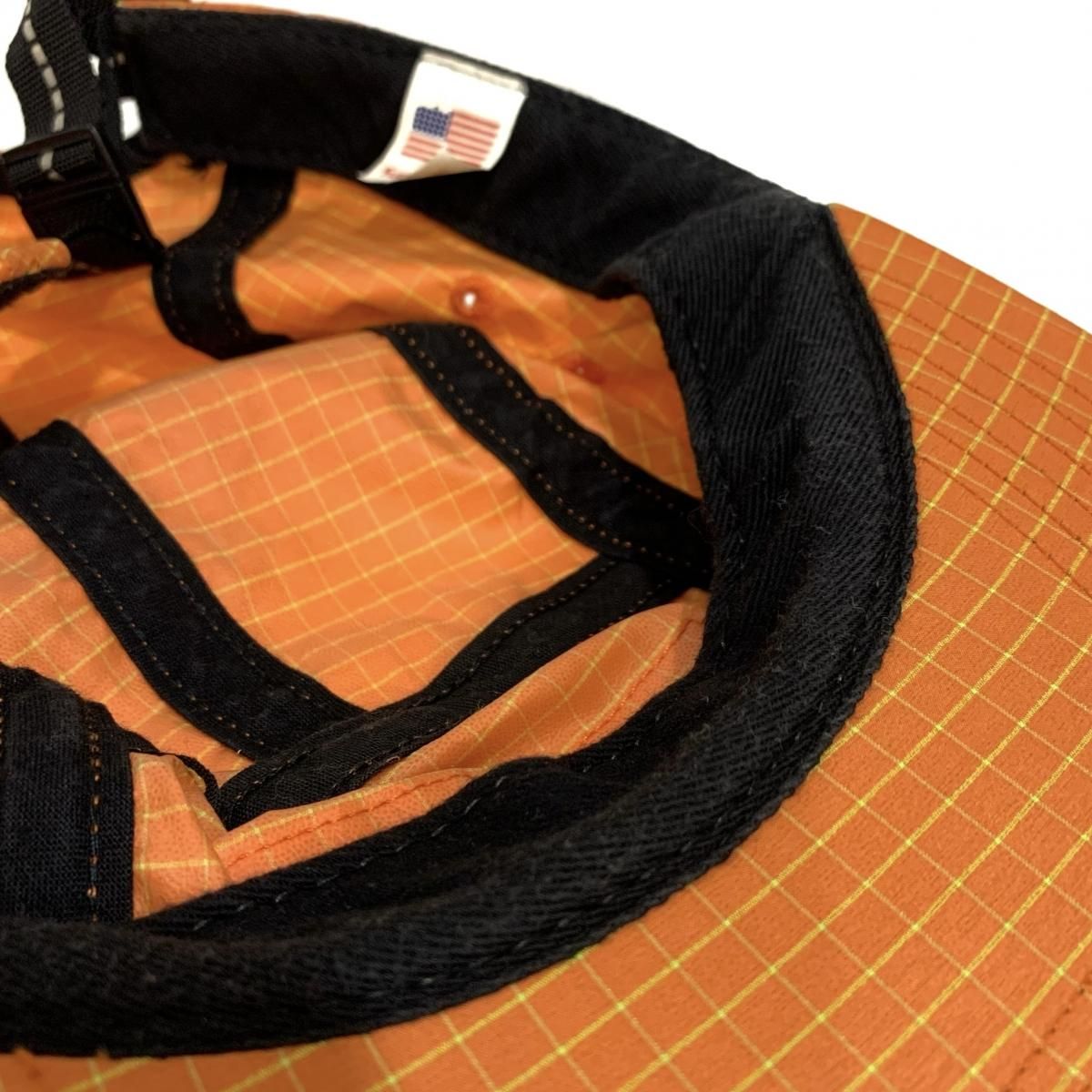 16SS SUPREME 2-Tone Ripstop Camp Cap オレンジ シュプリーム