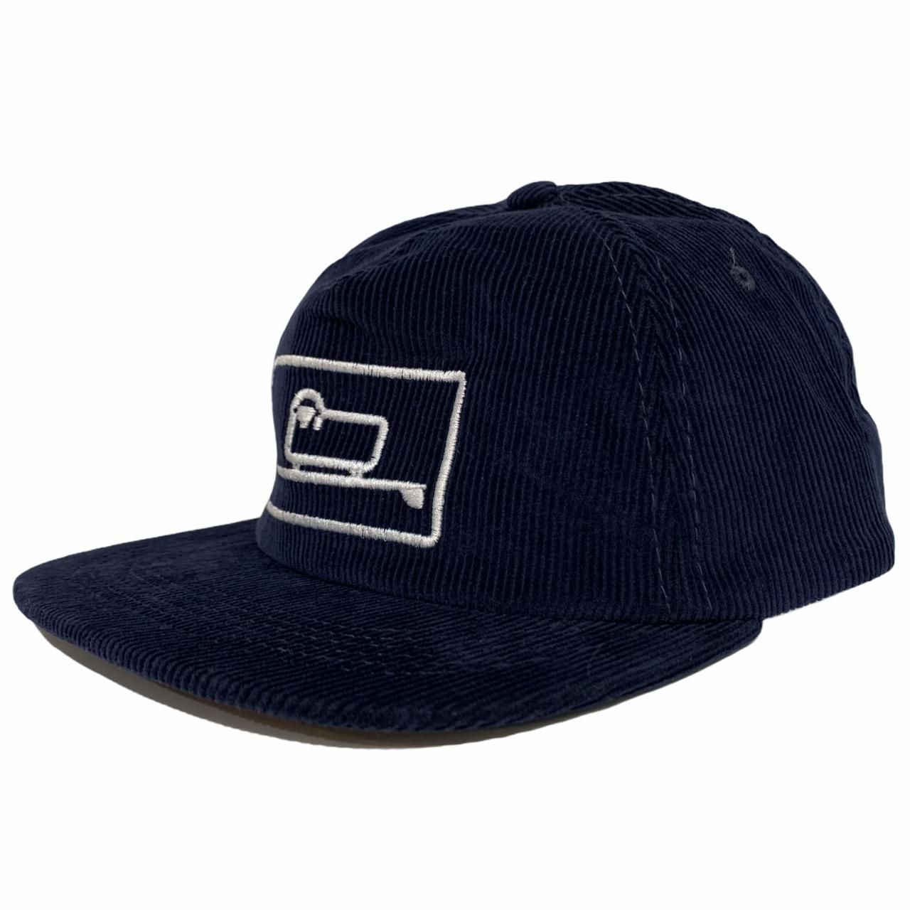 Deadstock USA製 Woolrich Corduroy 5 Panel Cap 紺 ウールリッチ