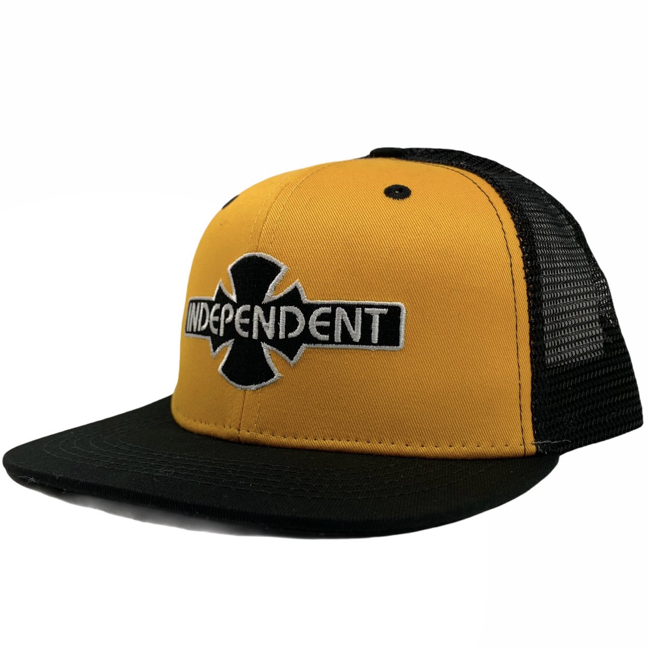 新品 INDEPENDENT O.G.B.C Trucker Mesh Hat (GOLD/BLACK) インディペンデント メッシュキャップ  トラッカーハット ロゴ 黄黒 ゴールド ブラック CAP - NEWJOKE ONLINE STORE