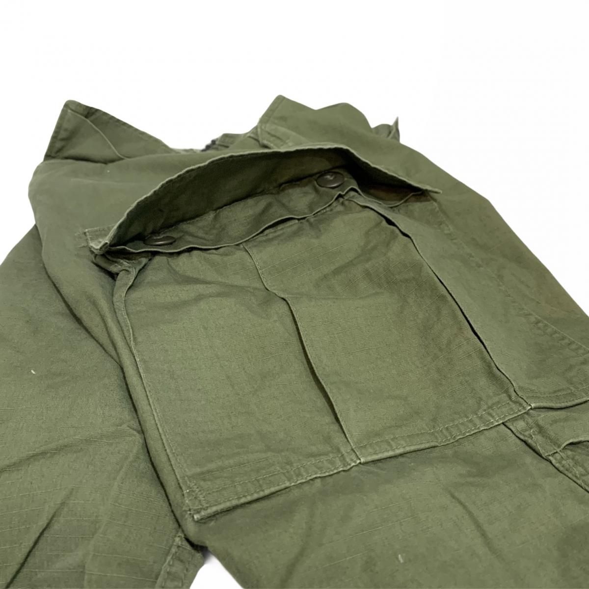 69年製 US ARMY Jungle Fatigue Pants 4th オリーブ XS-SHORT