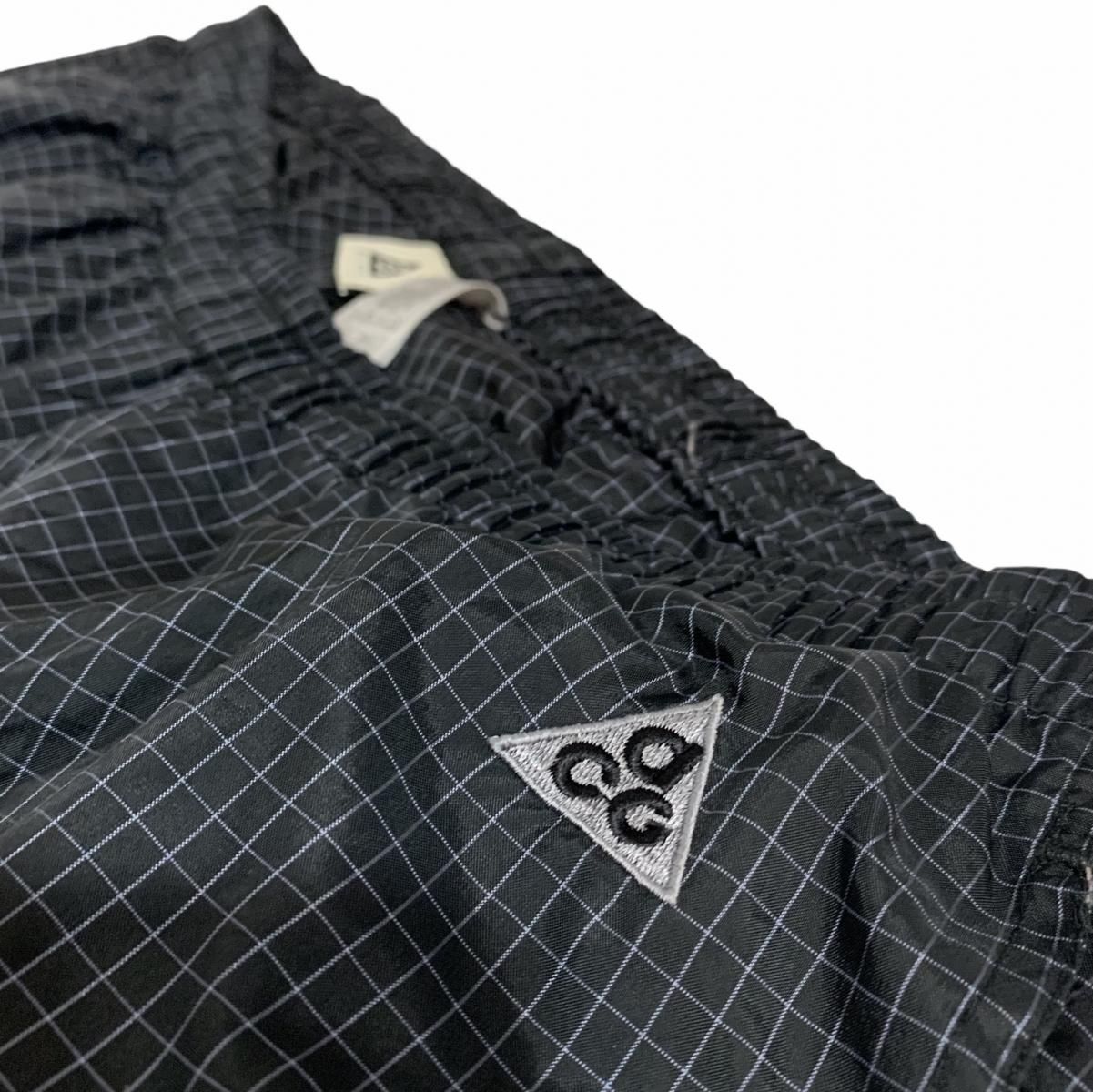 94年製 NIKE ACG Logo Nylon Pants 黒 L 90s ナイキ