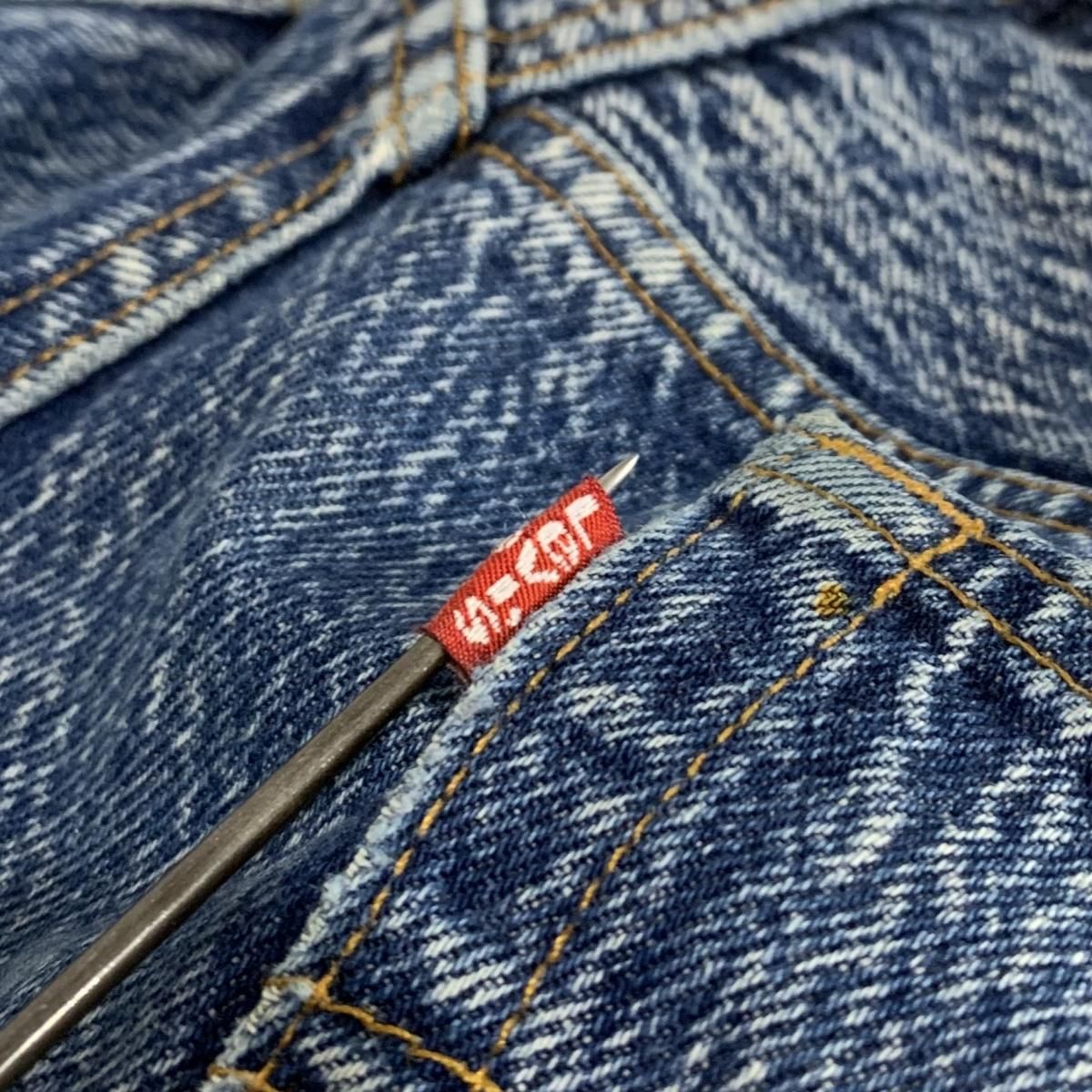 USA製 90s Levi's 501 Chemical Wash Denim Pants 青 W31×L30 USA製 90s Levi's 501 Chemical Wash Denim Pants 青 W31×L30