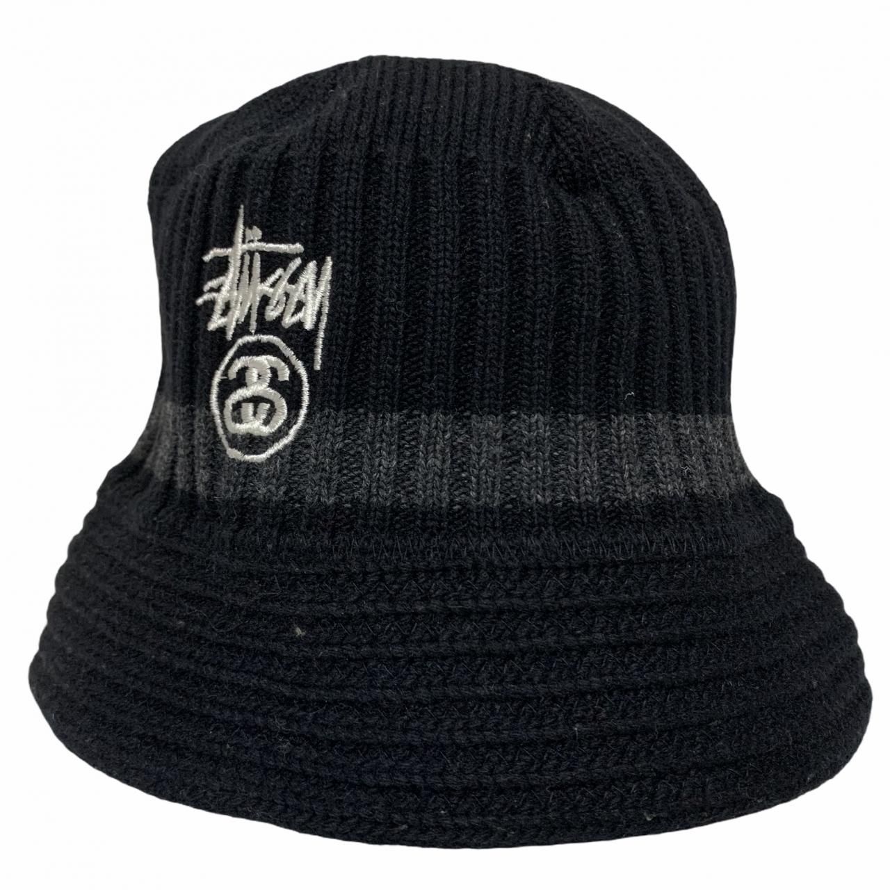 Stussy Knit Bucket Hat black ニットバケットハット