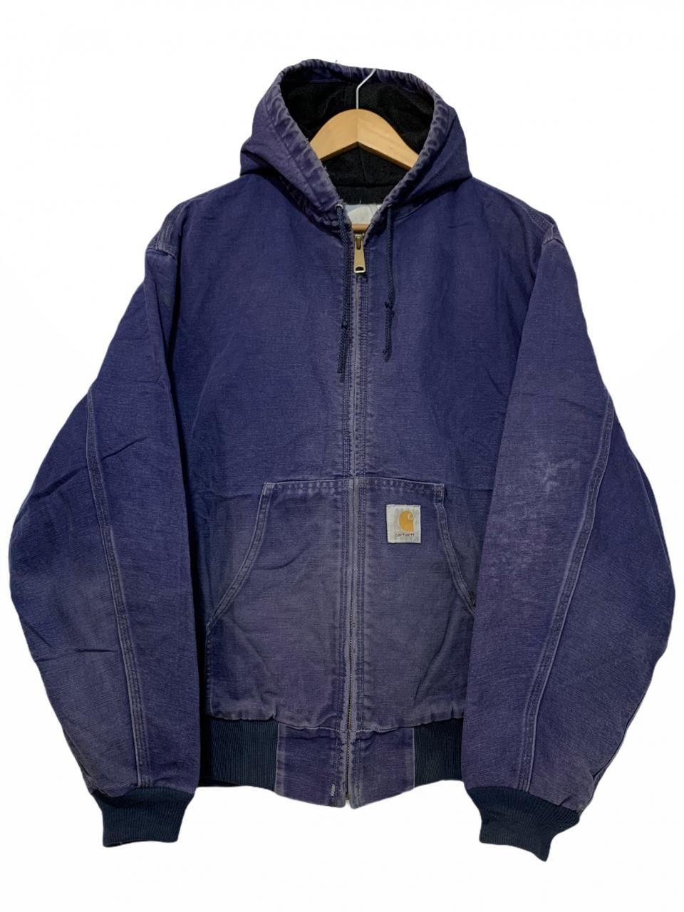 USA製 Carhartt Thermal Lined Active Jacket 紺 L カーハート ...