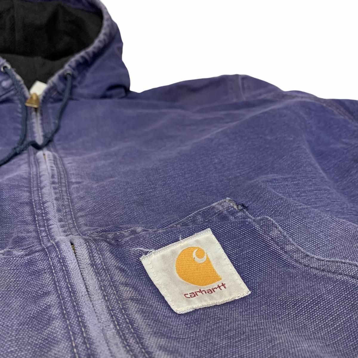 USA製 Carhartt Thermal Lined Active Jacket 紺 L カーハート USA製 Carhartt Thermal Lined Active Jacket 紺 L カーハート