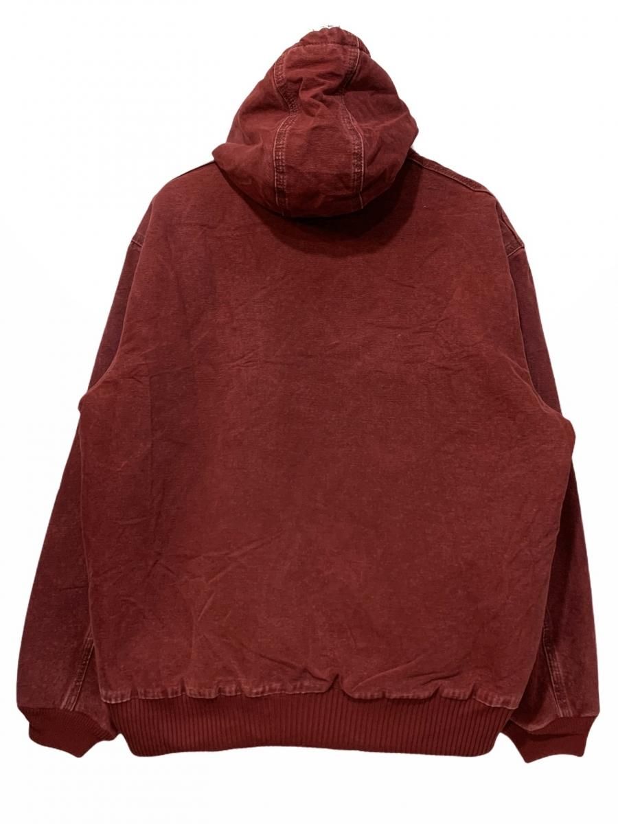 Carhartt Quilted Flannel Lined Active Jacket エンジ L Carhartt Quilted Flannel Lined Active Jacket エンジ L