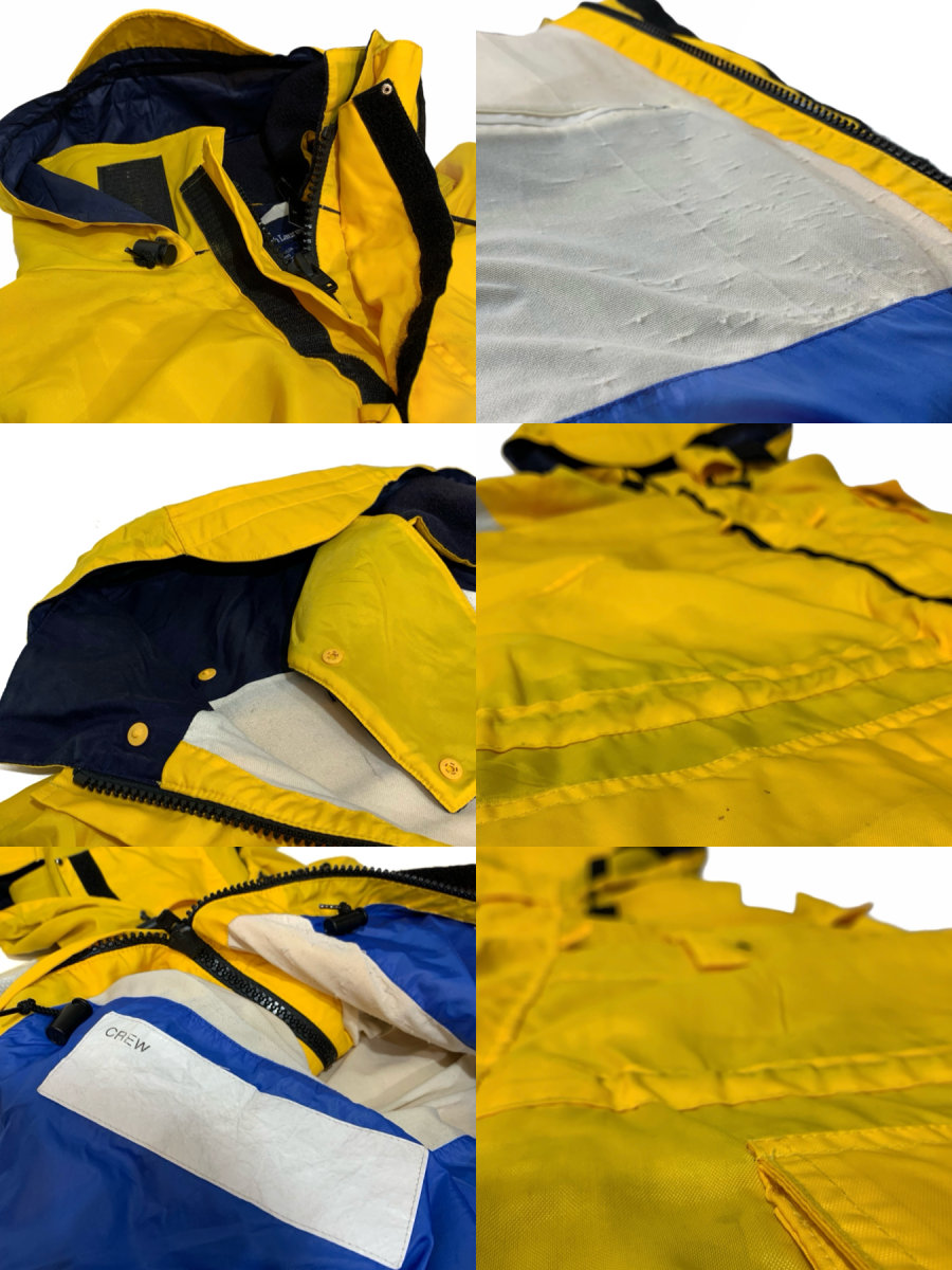 90s Polo Ralph Lauren HI-TECH Nylon Rescue Jacket 黄 XL ポロ 90s Polo Ralph Lauren HI-TECH Nylon Rescue Jacket 黄 XL ポロ
