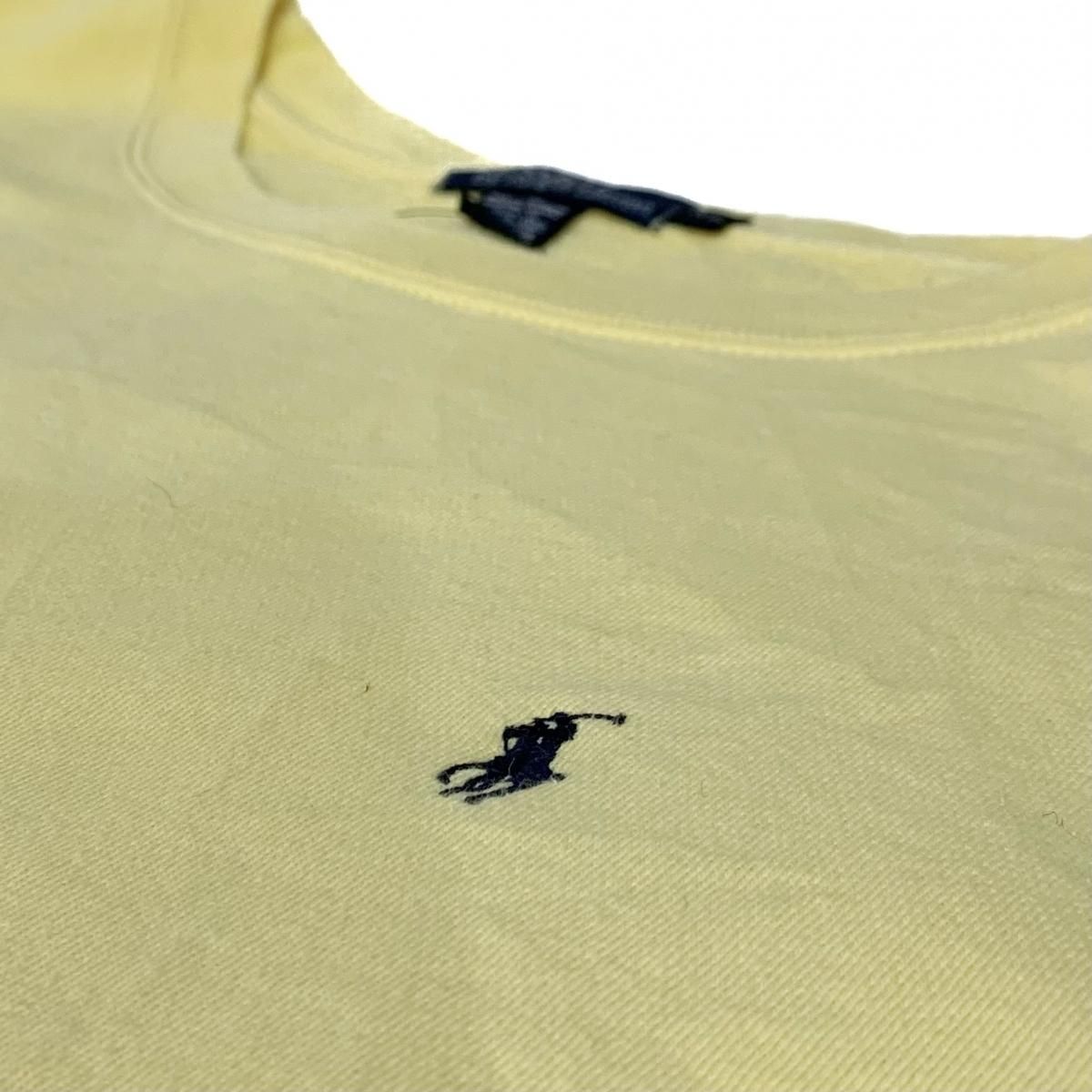 Polo Ralph Lauren Crew-Neck One Point Sweatshirt 薄黄 XL Polo Ralph Lauren Crew-Neck One Point Sweatshirt 薄黄 XL