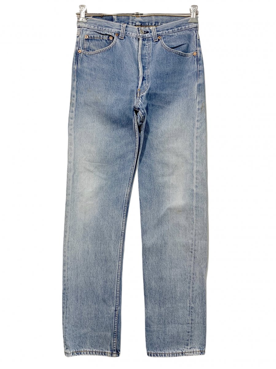USA製 90s Levi's 501 Denim Pants 薄青 W30×L32 リーバイス Levis