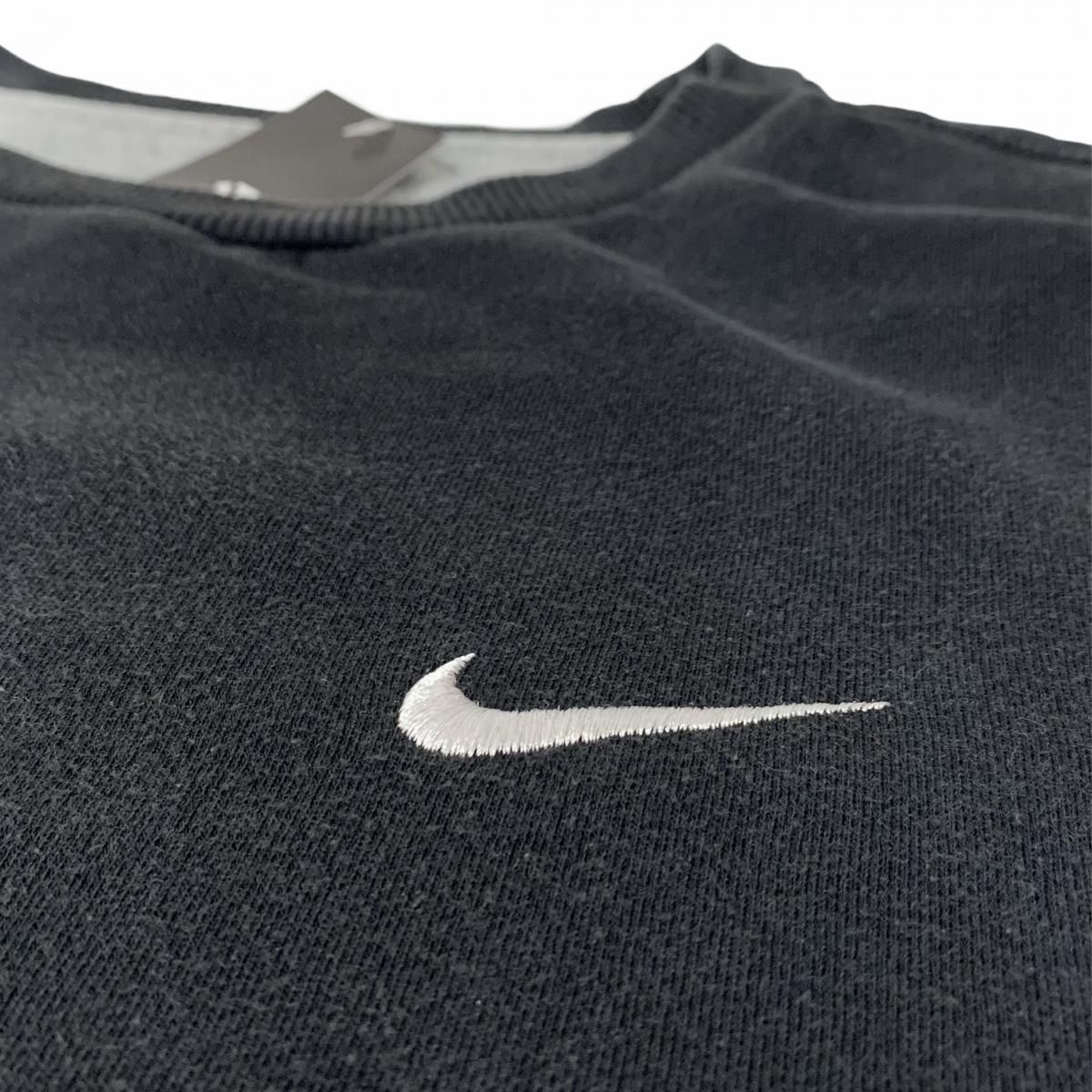 NIKE Logo Crew Neck Sweatshirt #2 黒 XL ナイキ スウェット