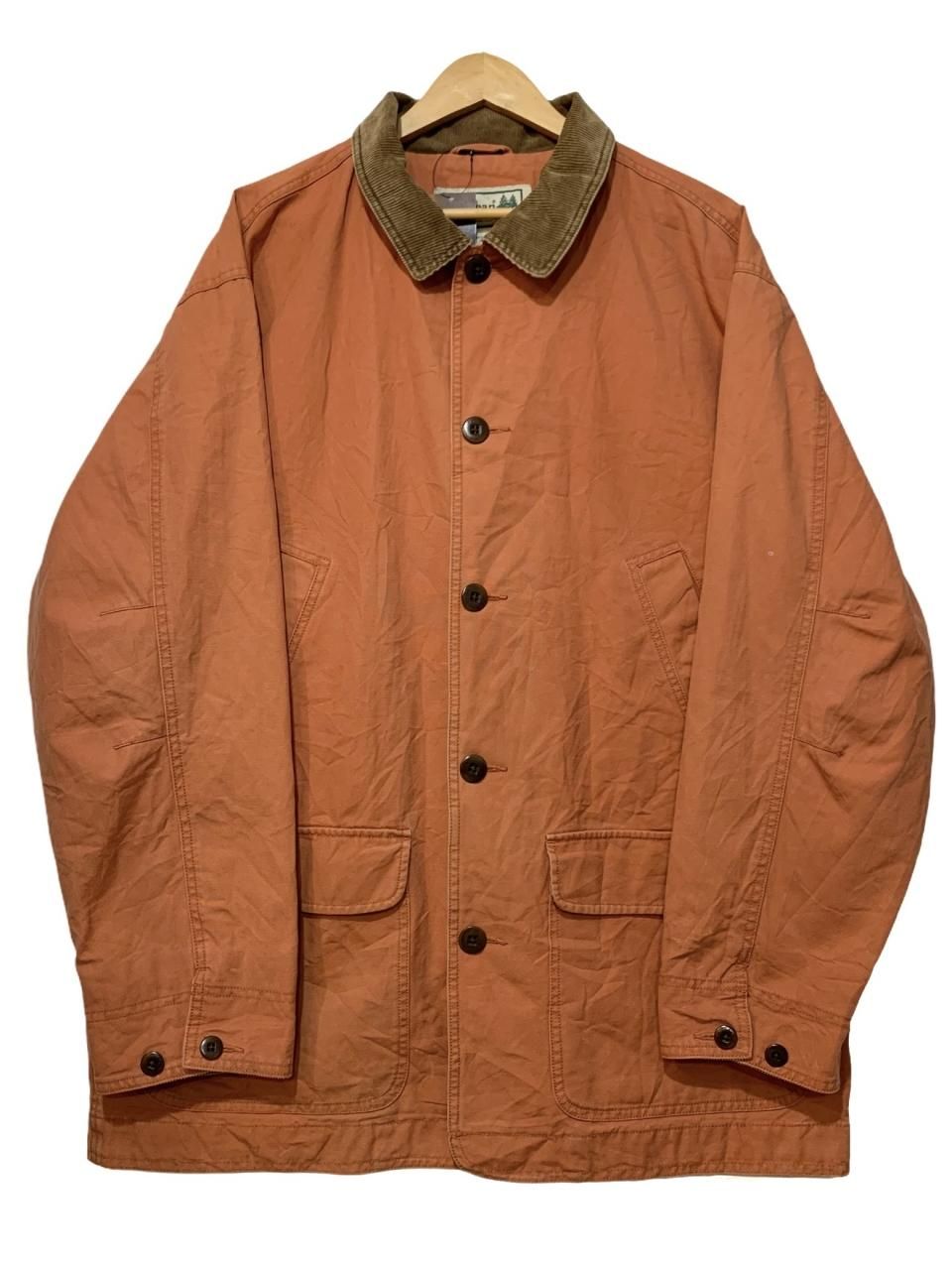 00s L.L.Bean Cotton Hunting Jacket オレンジ L エルエルビーン