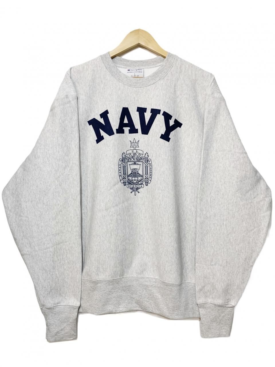 チャンピオン　リバースウィーブ　USA NAVY ミリタリー　champion