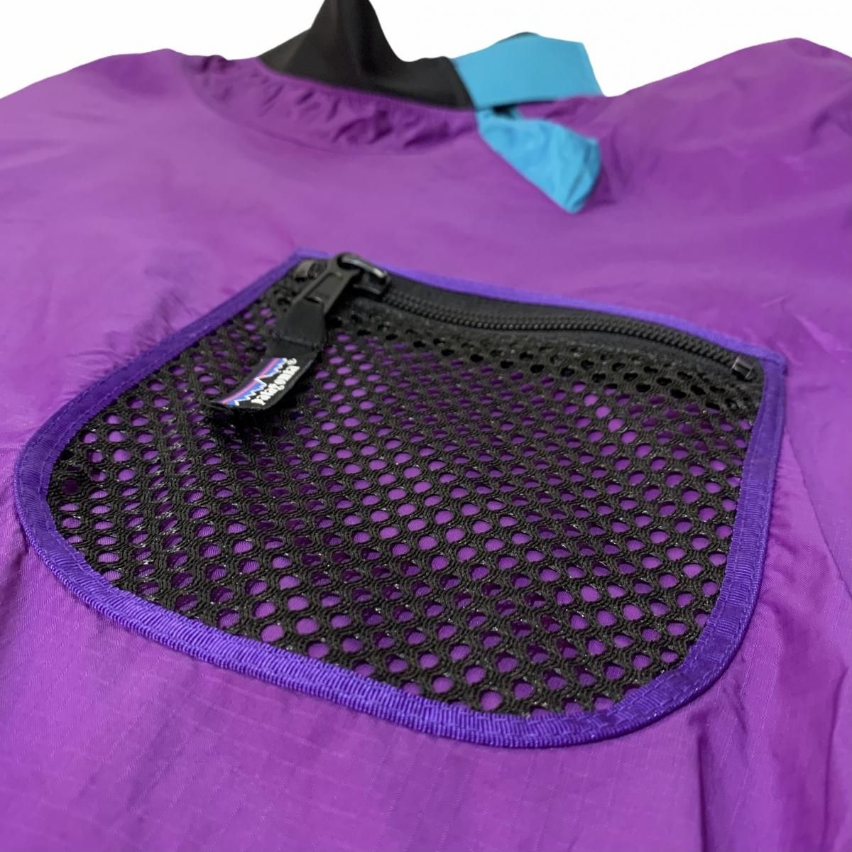 91年製 patagonia Paddling Jacket ブライトパープル S Rマーク 91年製 patagonia Paddling Jacket ブライトパープル S Rマーク