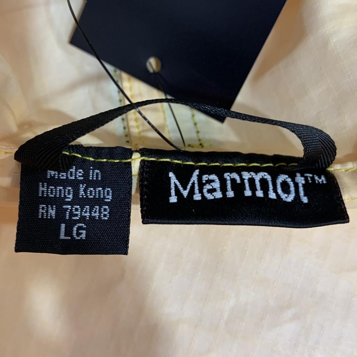 90s MARMOT Nylon Anorak Parka 黄赤 L マーモット アノラック 90s MARMOT Nylon Anorak Parka 黄赤 L マーモット アノラック