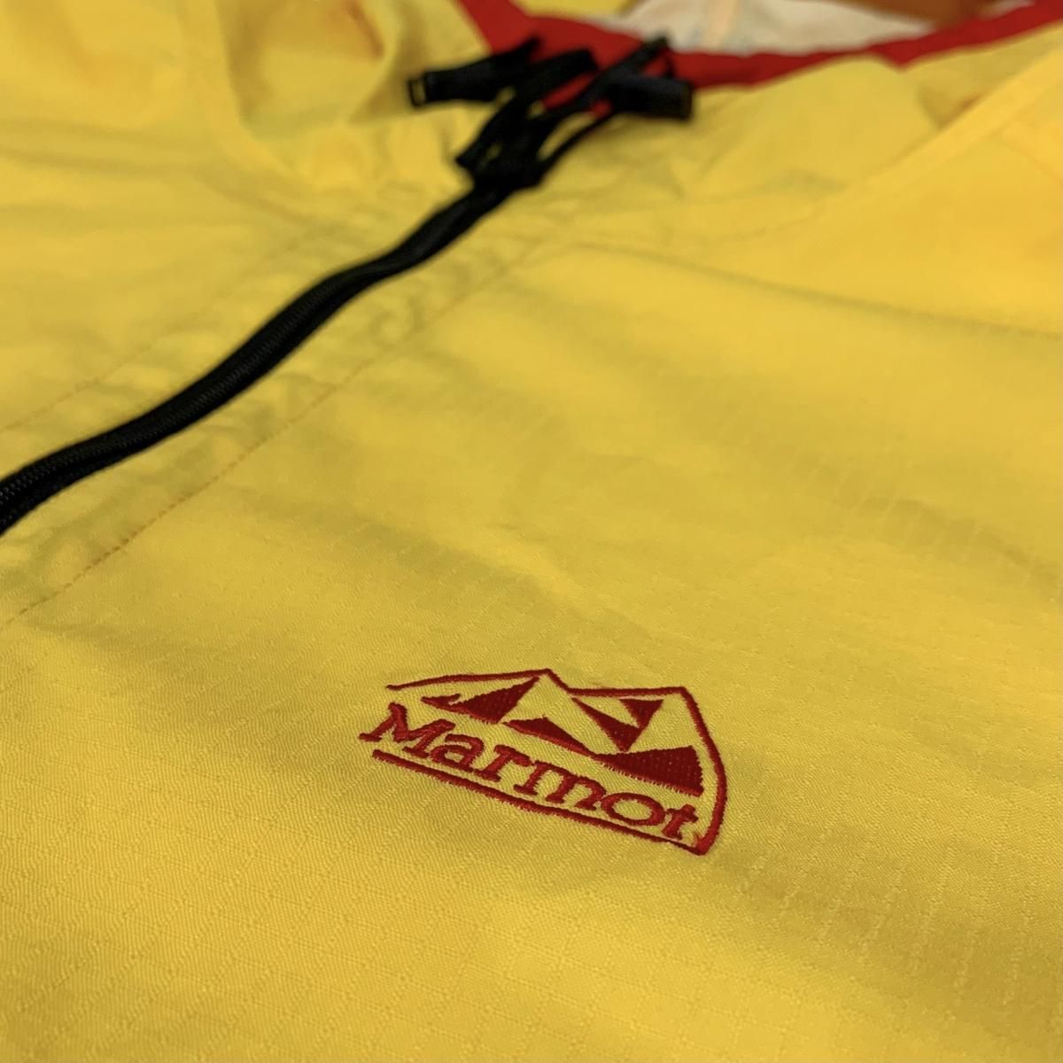 90s MARMOT Nylon Anorak Parka 黄赤 L マーモット アノラック 90s MARMOT Nylon Anorak Parka 黄赤 L マーモット アノラック