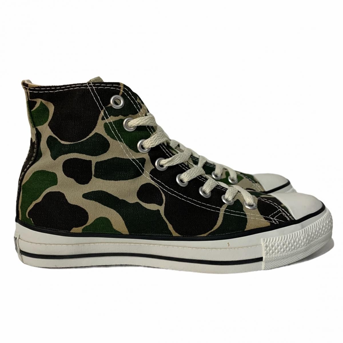 Deadstock USA製 s CONVERSE ALL STAR  HI 迷彩 US.5