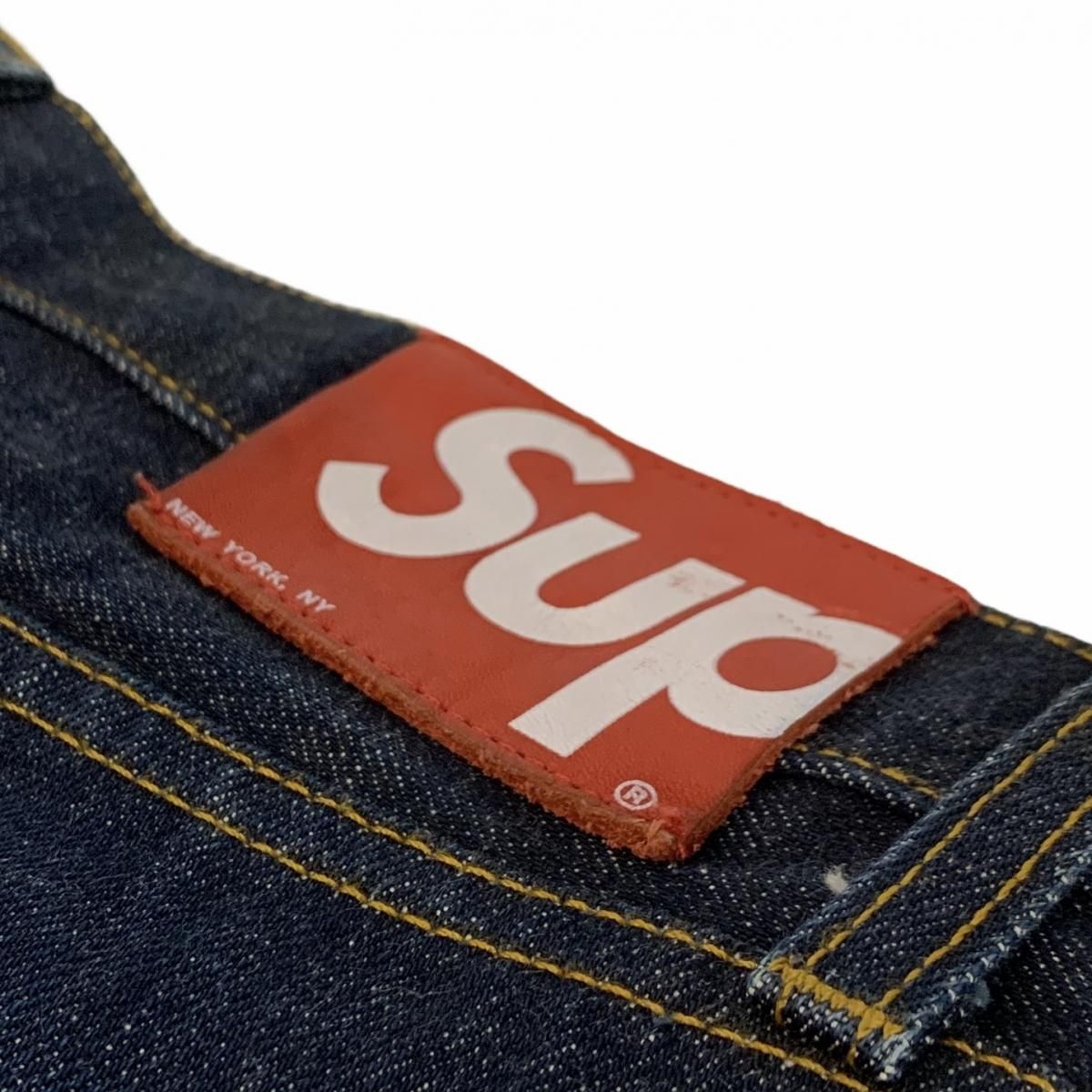 USA製 SUPREME Rigid Slim Jean 濃紺 30 シュプリーム リジッドスリム ...