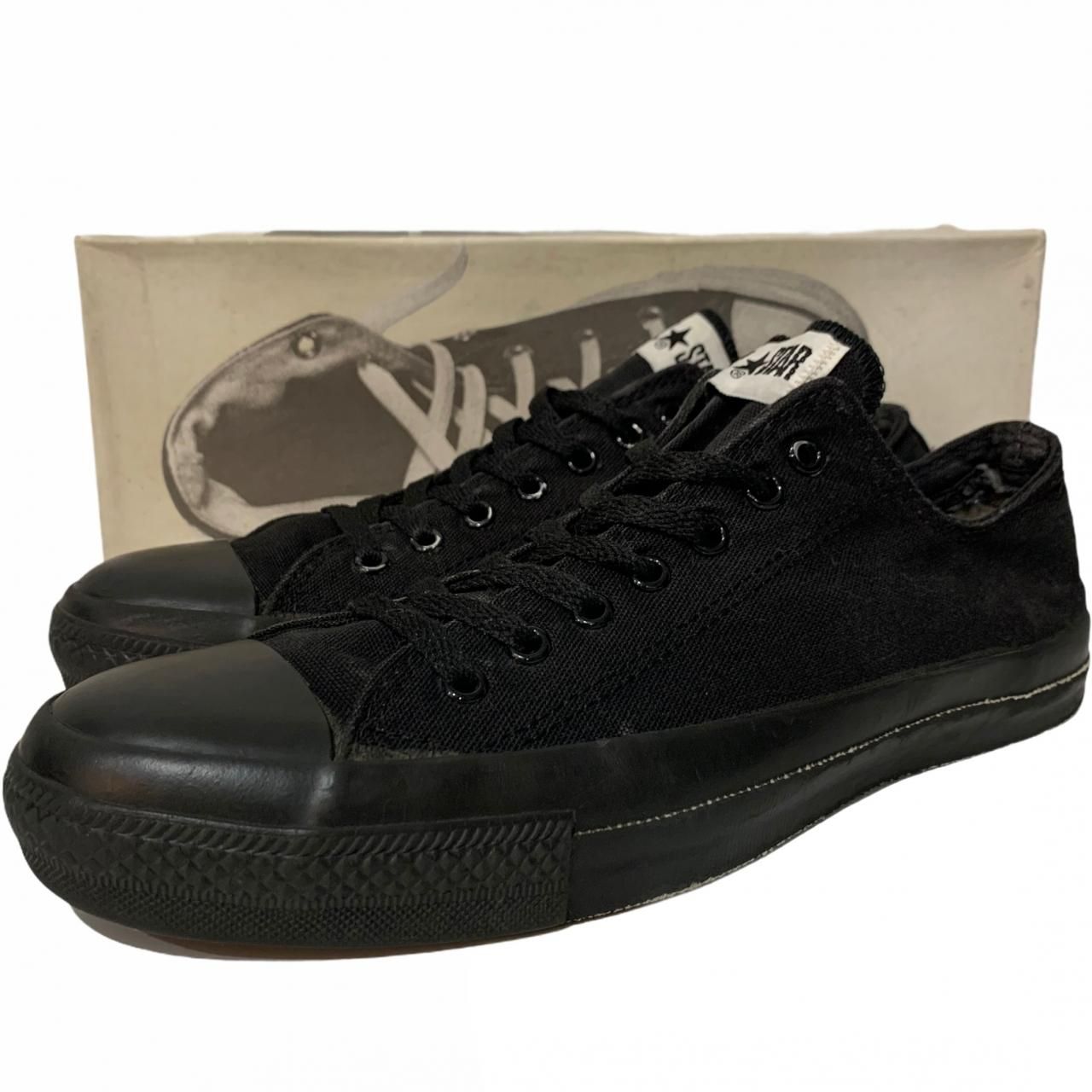 USA製 90s CONVERSE ALL STAR BLACK MONOCHROME LOW 黒 US9/27.5 ...