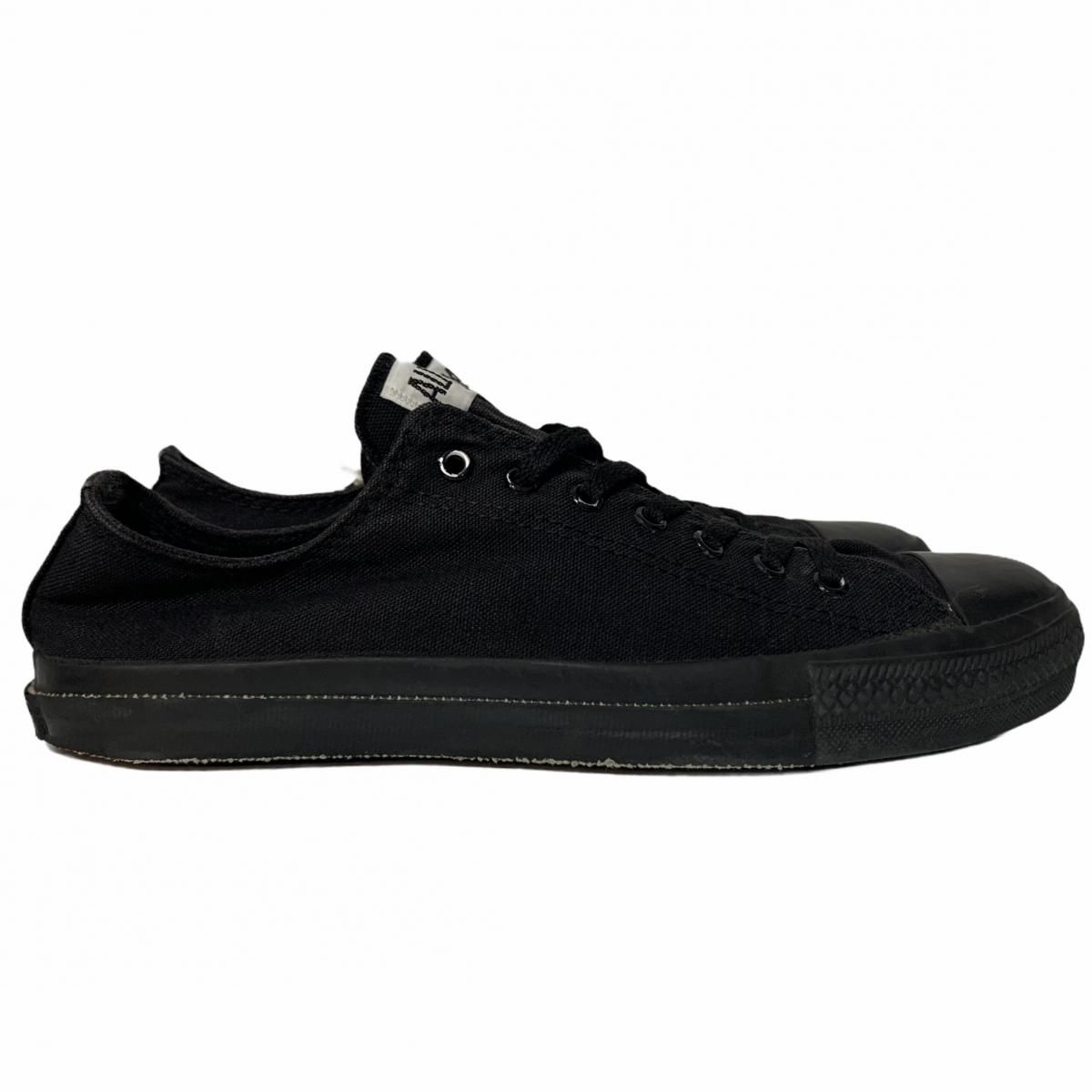 USA製 90s CONVERSE ALL STAR BLACK MONOCHROME LOW 黒 US9/27.5 USA製 90s CONVERSE ALL STAR BLACK MONOCHROME LOW 黒 US9/27.5