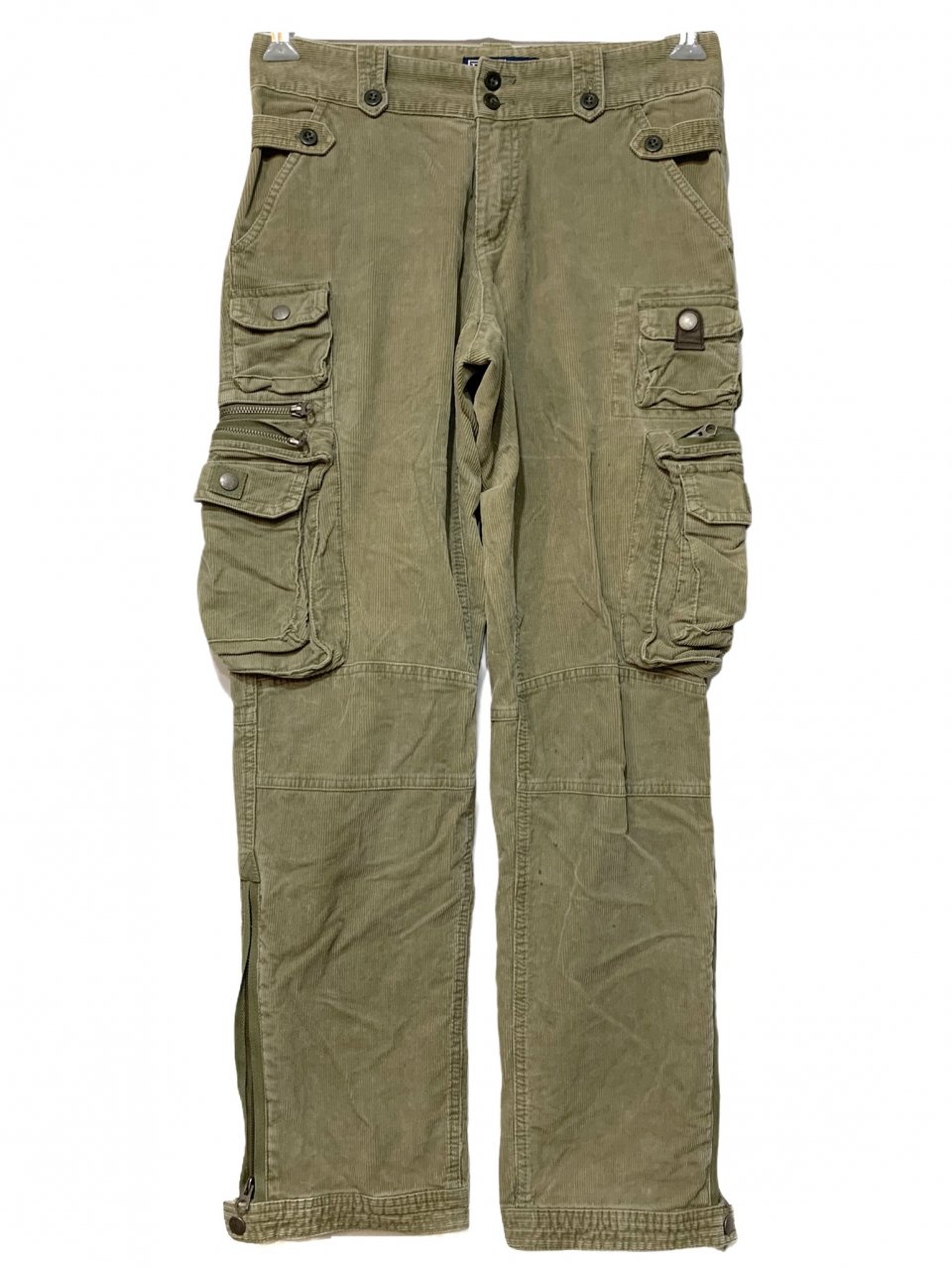Polo Ralph Lauren Multi Pocket Corduroy Cargo Pants オリーブ W30