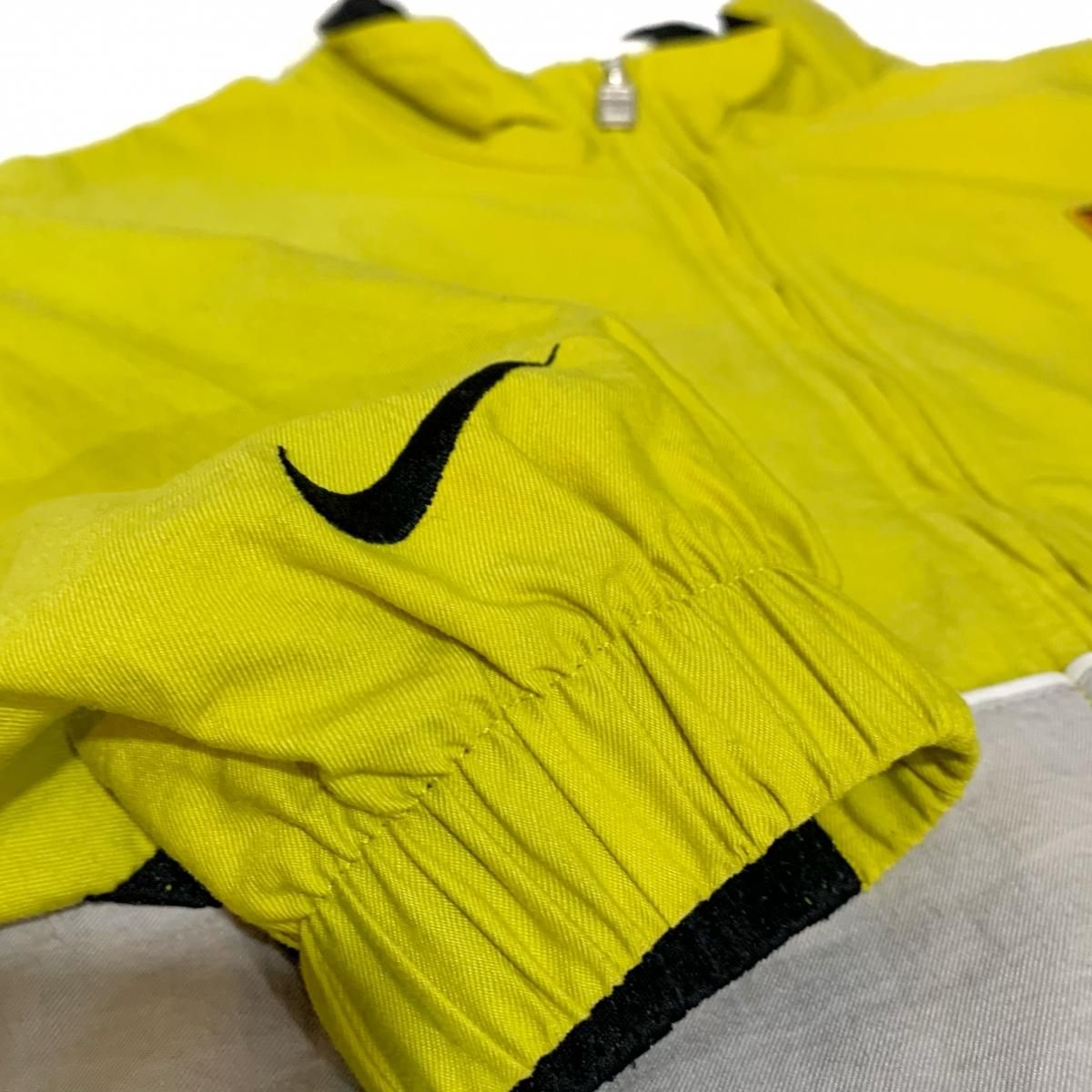 ナイキ　NIKE　銀タグ　90S ナイロンジャケット　ブルー　ベスト テニス