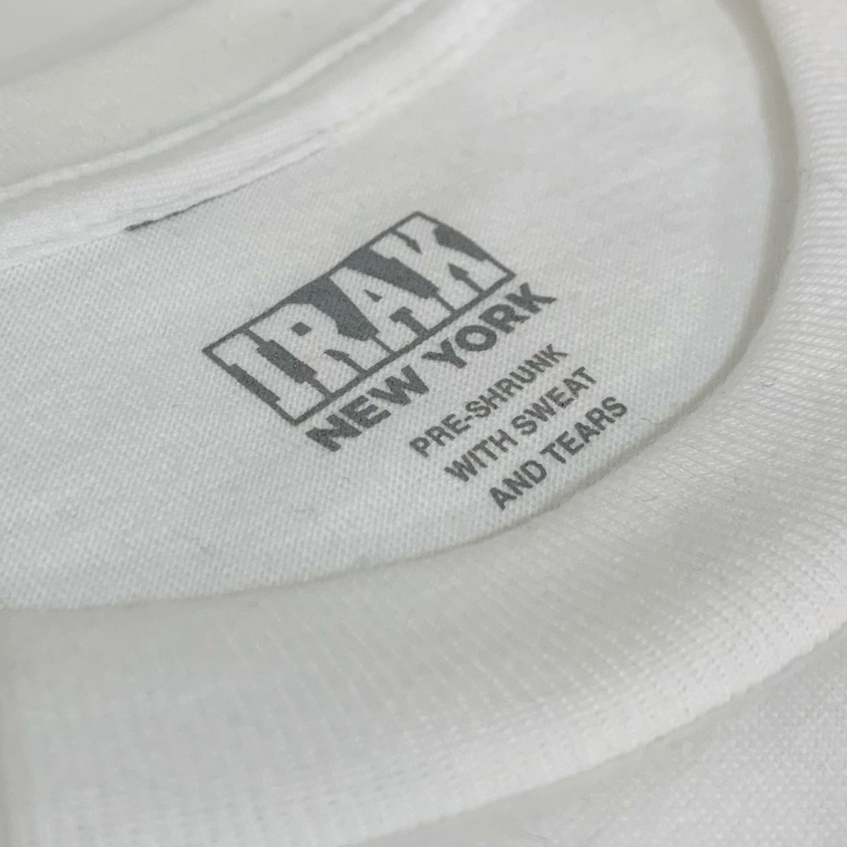 新品 IRAK Box Logo Pocket S/S Tee (WHITE) アイラック 半袖 Tシャツ