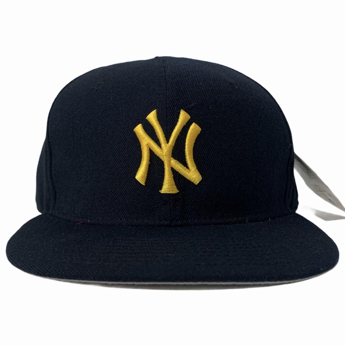 Deadstock s NEWERA "NY YANKEES" Baseball Cap 黒黄 7